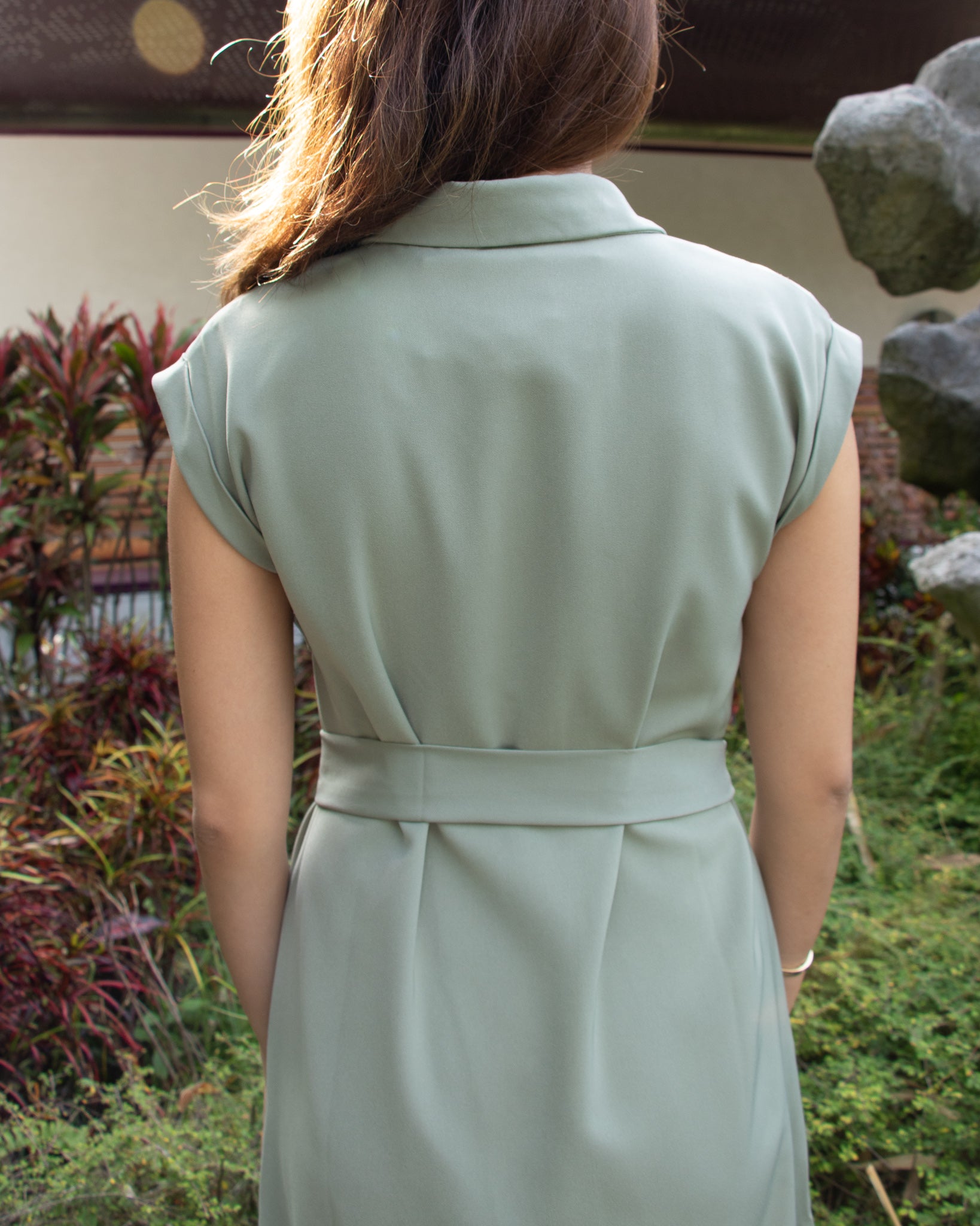 Gwen Dress in Sage