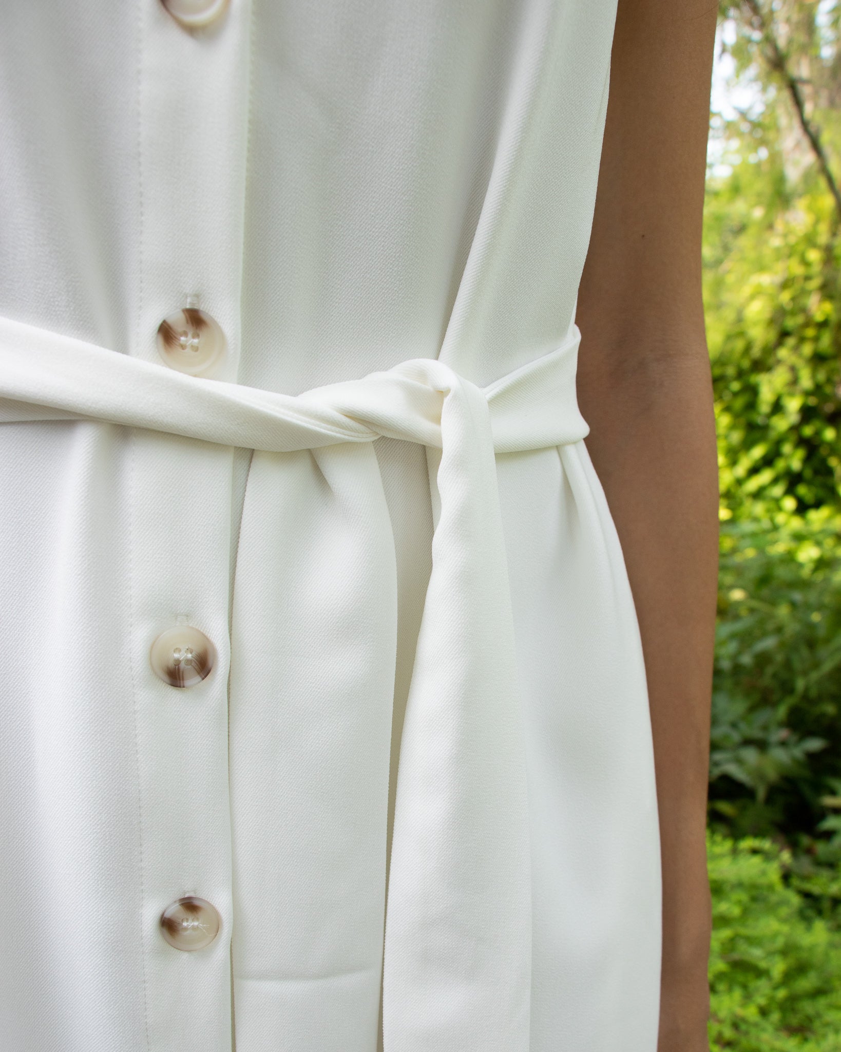 Gwen Dress in White