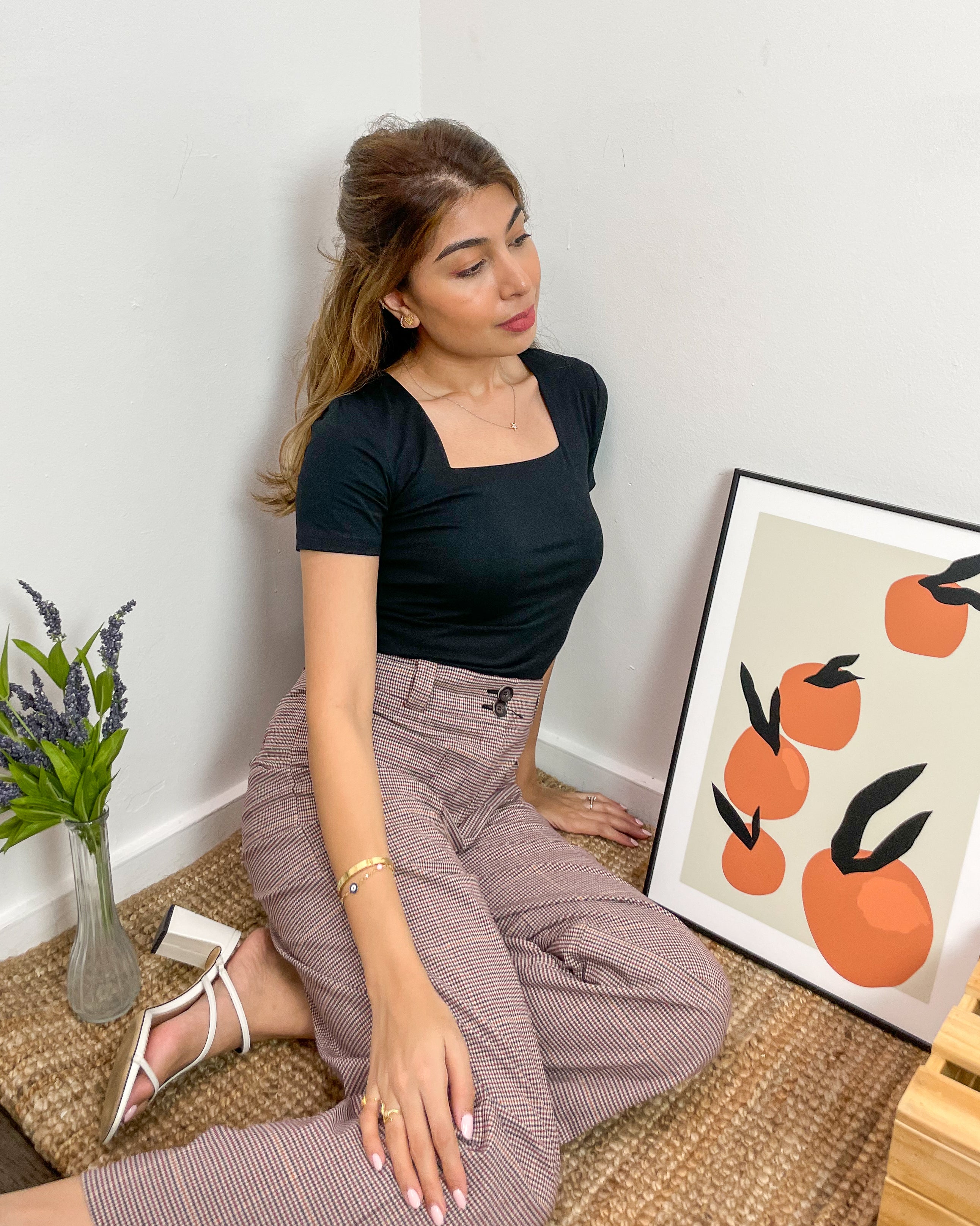 Becca Two-Way Top in Black