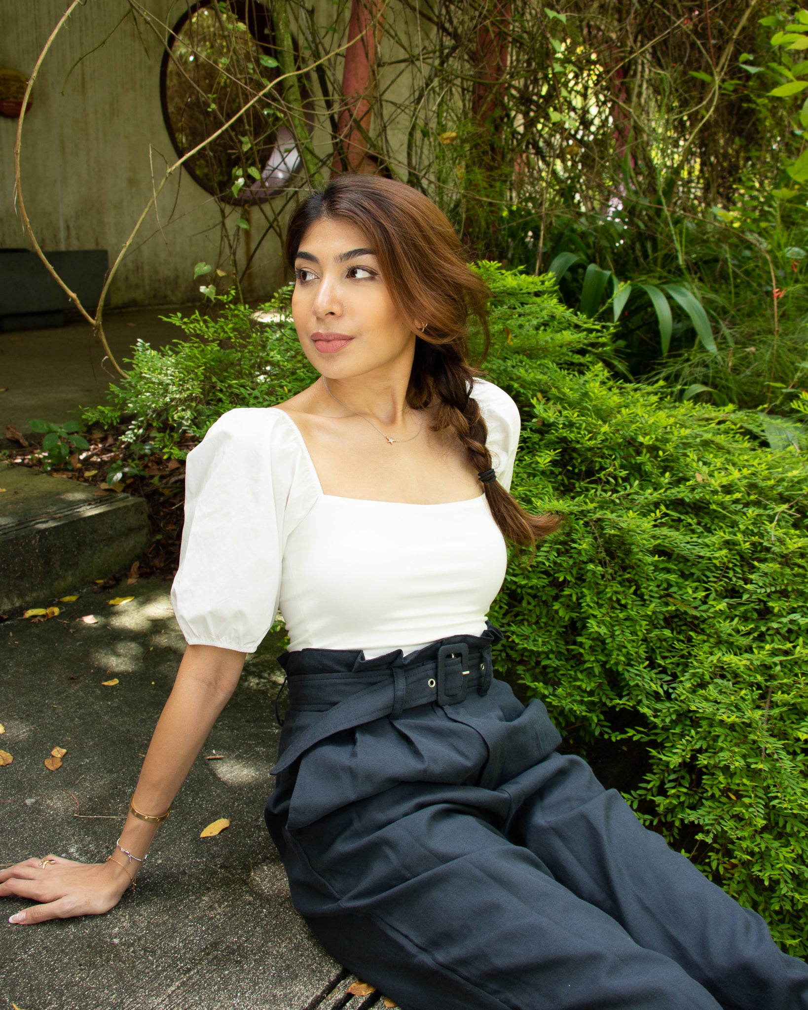 Jess Top in White