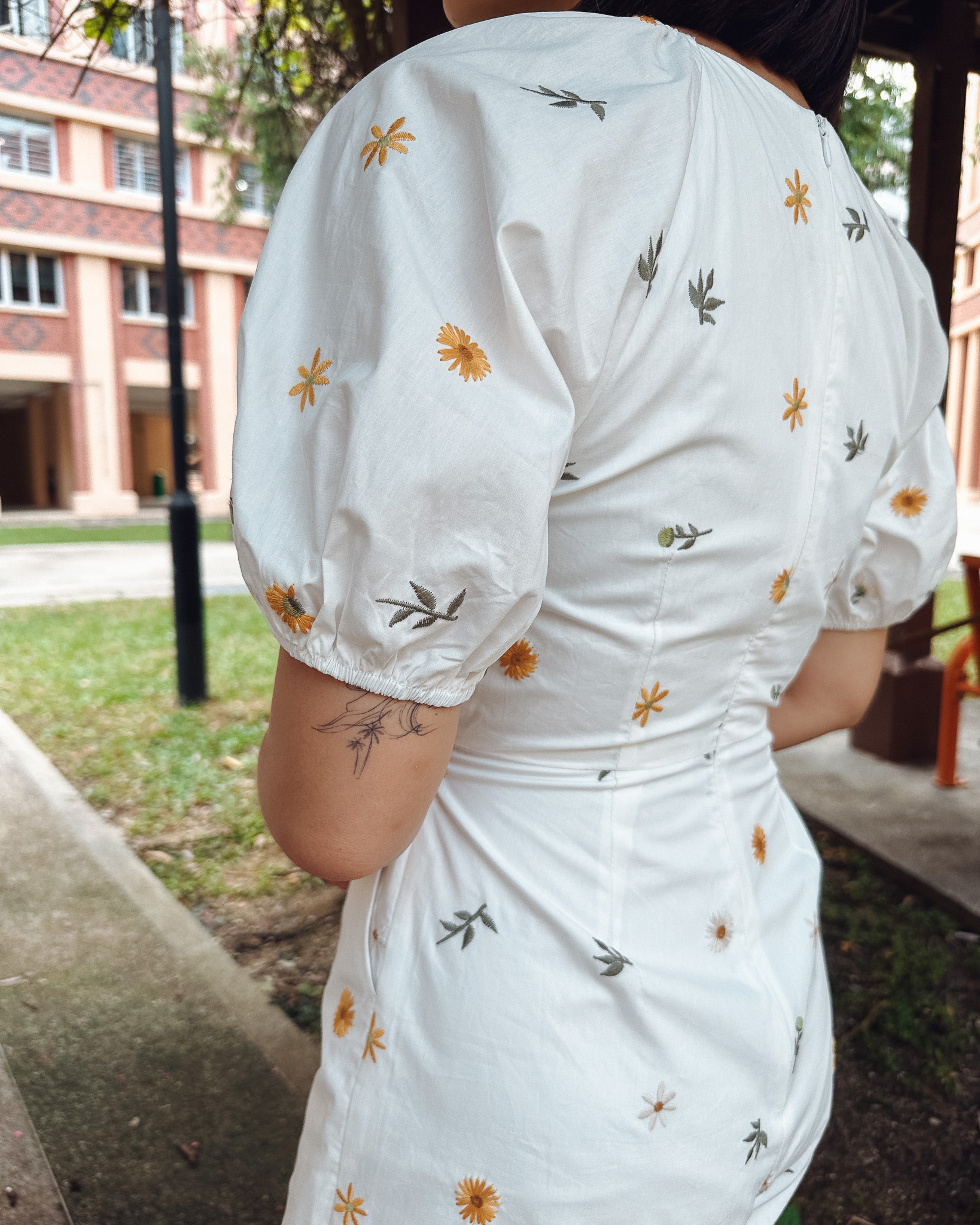 Jocelyn Romper in White