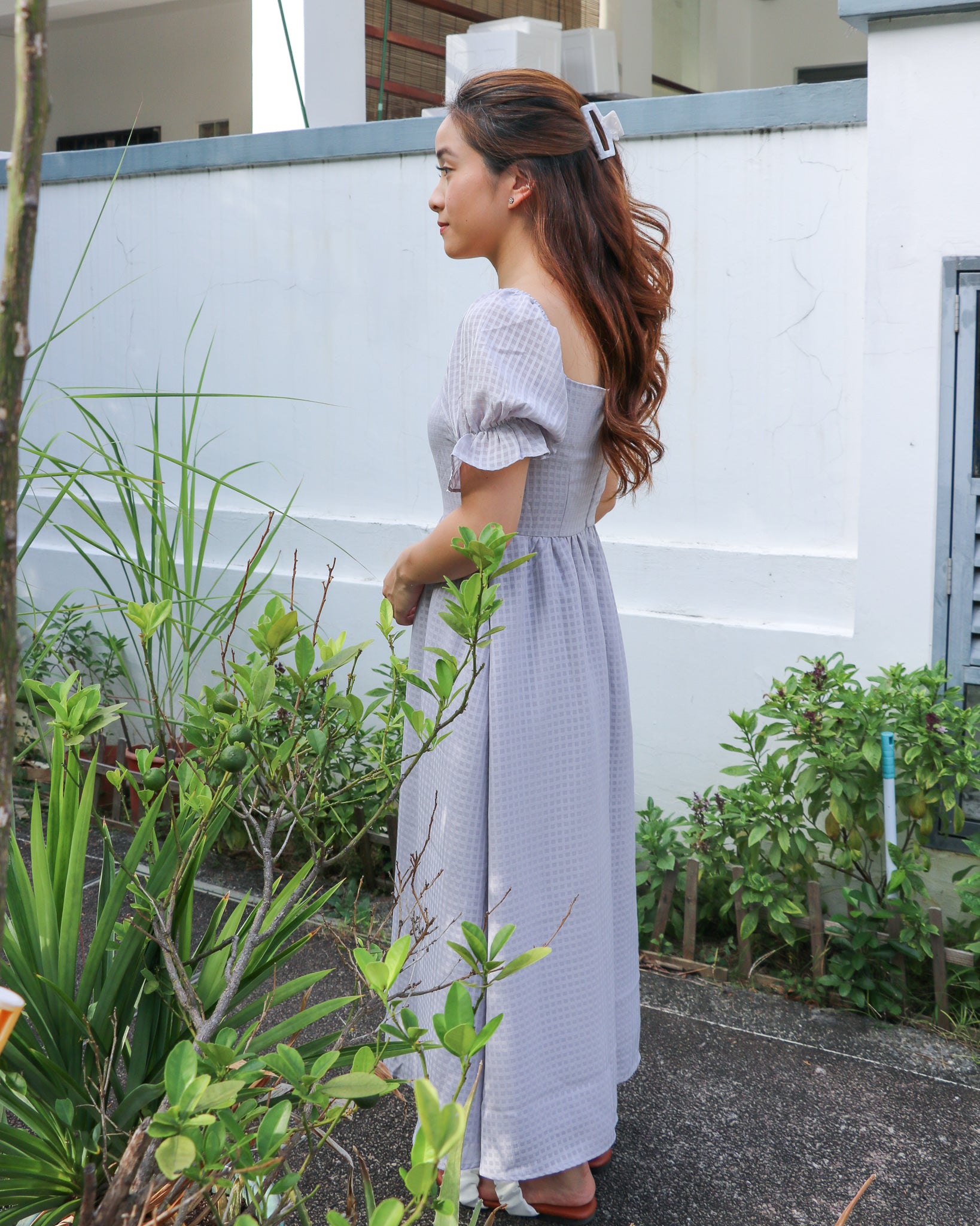 Luna Dress in Grey