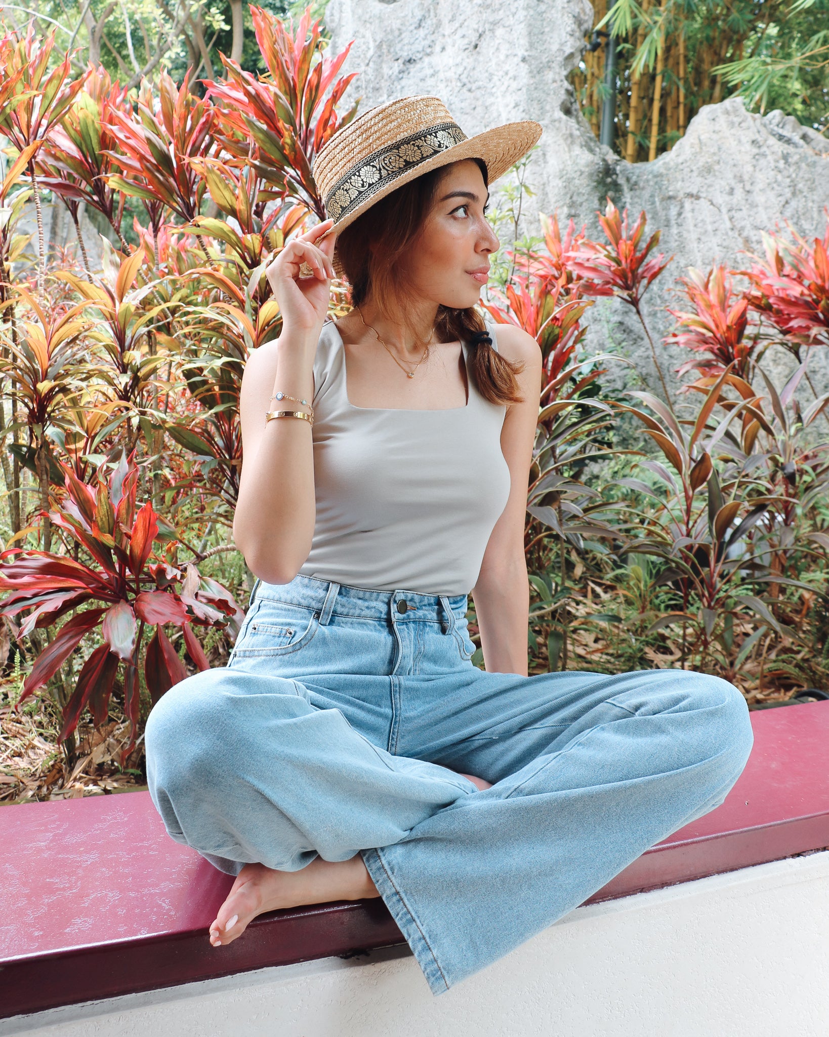 Cass Jeans in Light Wash