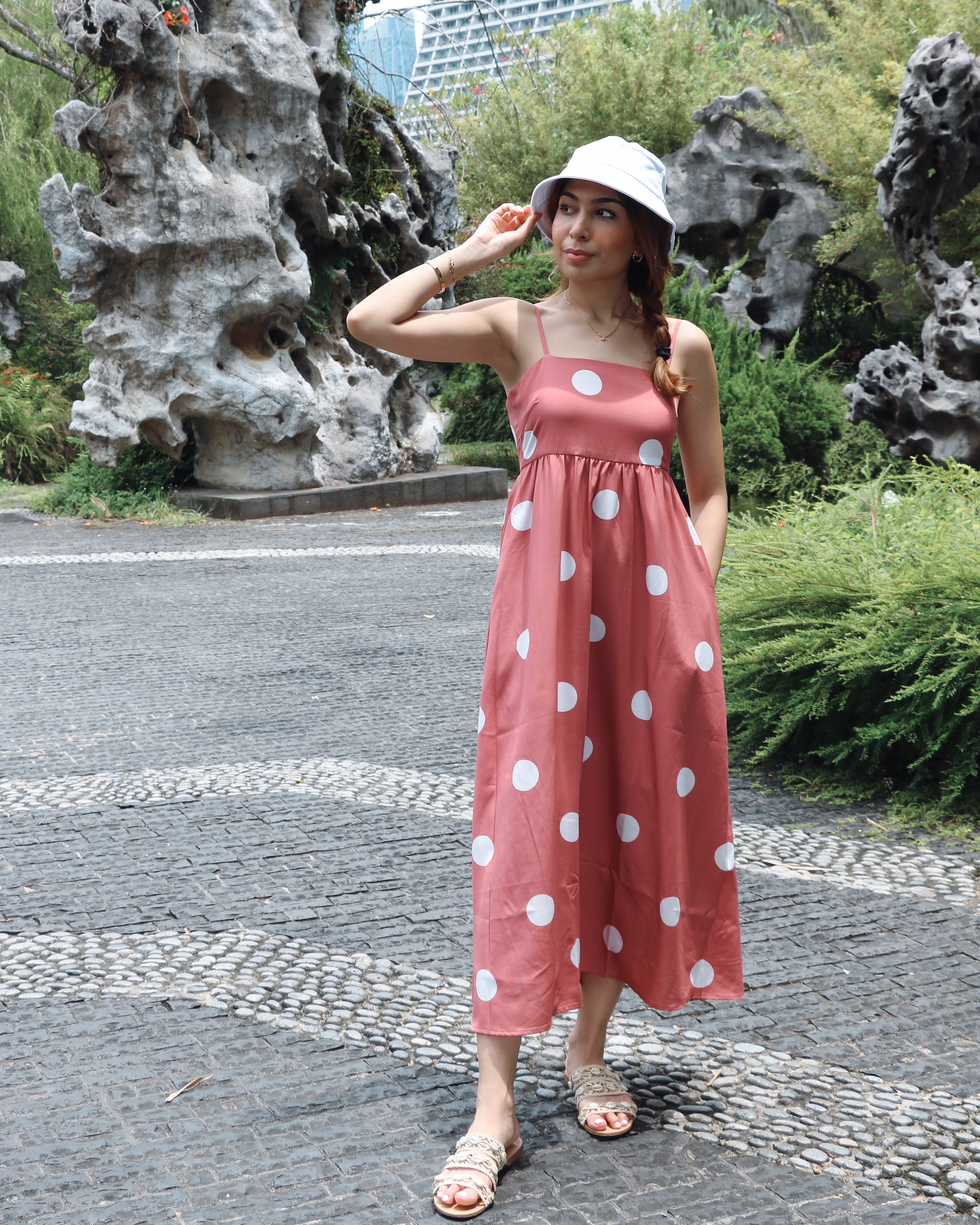 Colette Dress in Pink