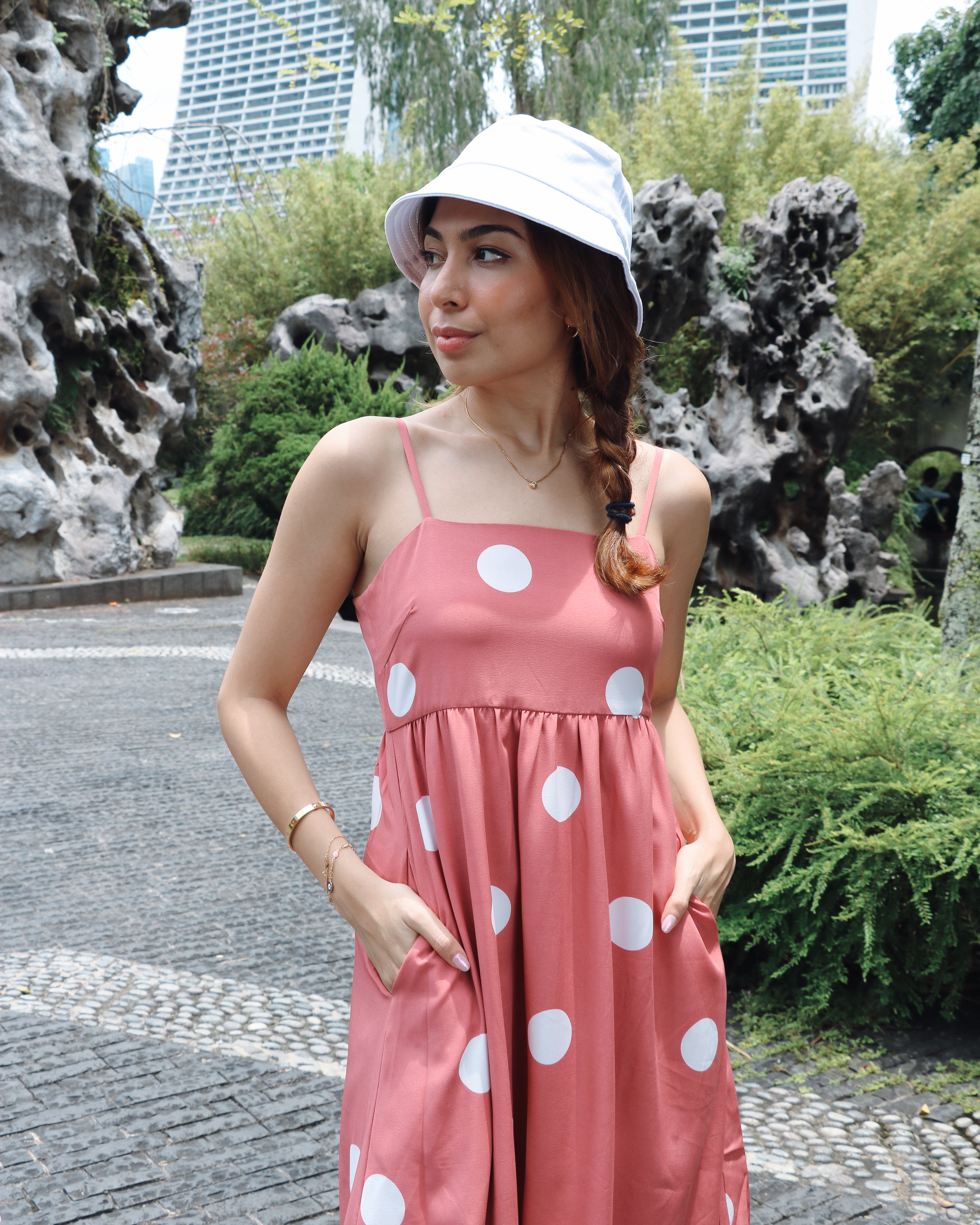 Colette Dress in Pink