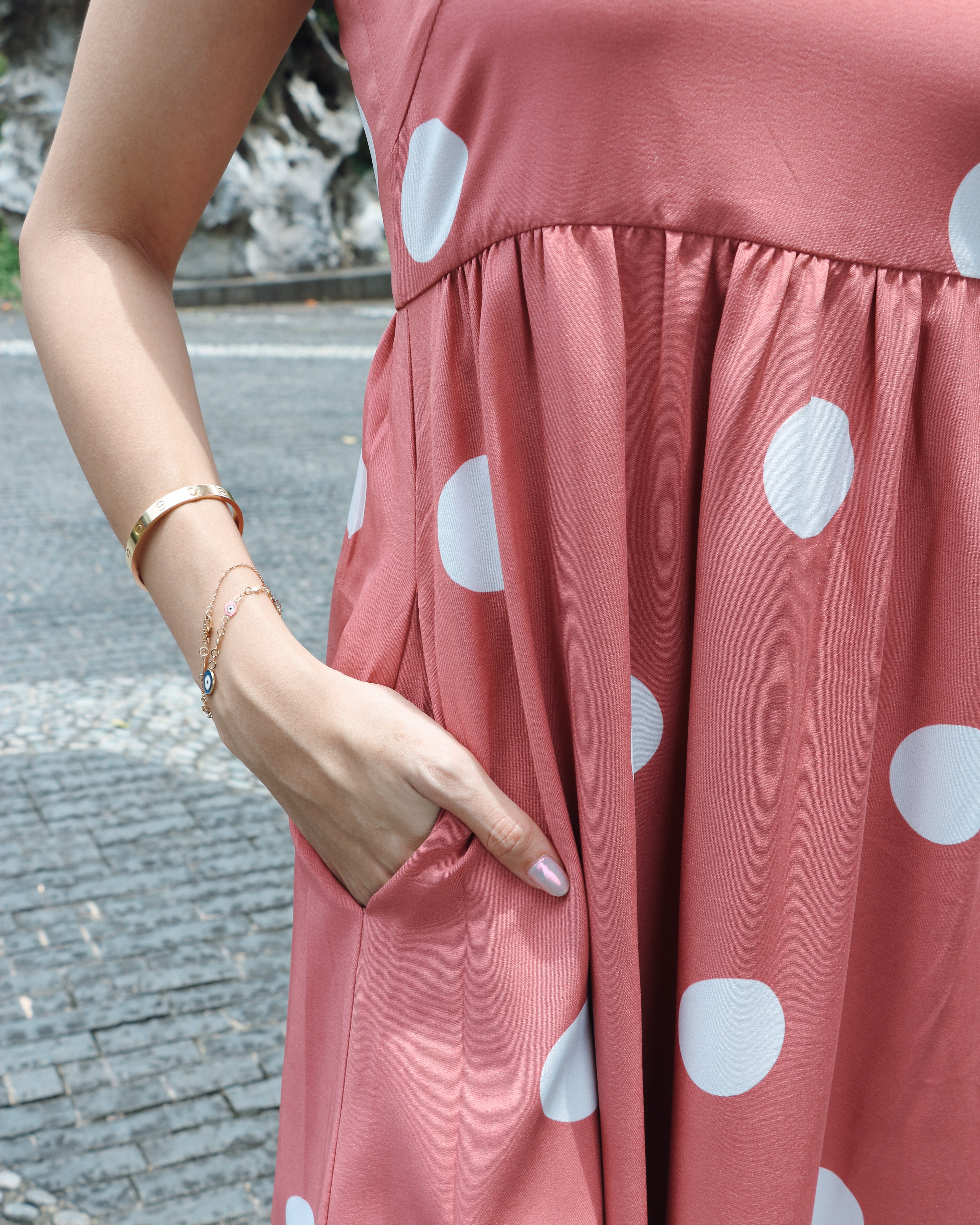 Colette Dress in Pink