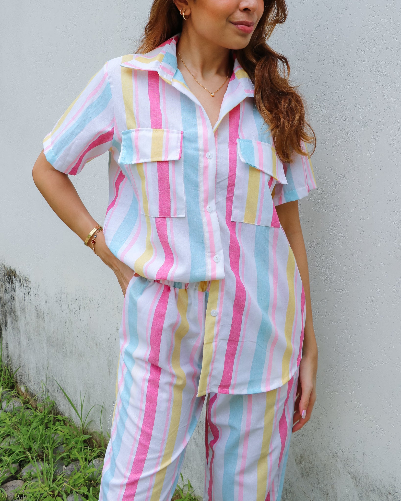 Gabby Set in Stripes