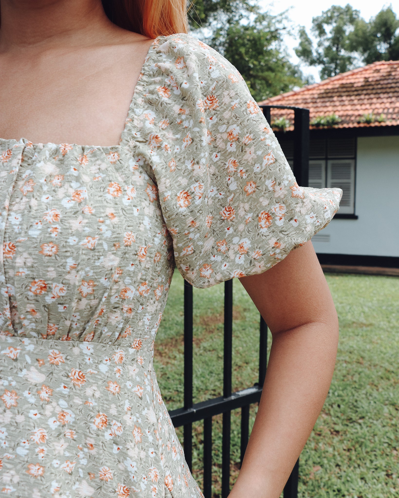 Kendall Dress Romper in Floral