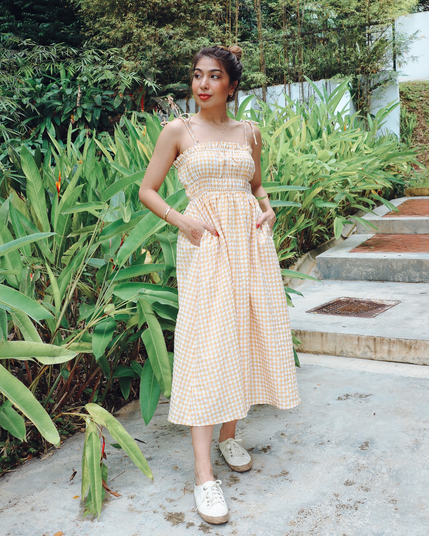 Bella Dress in Yellow