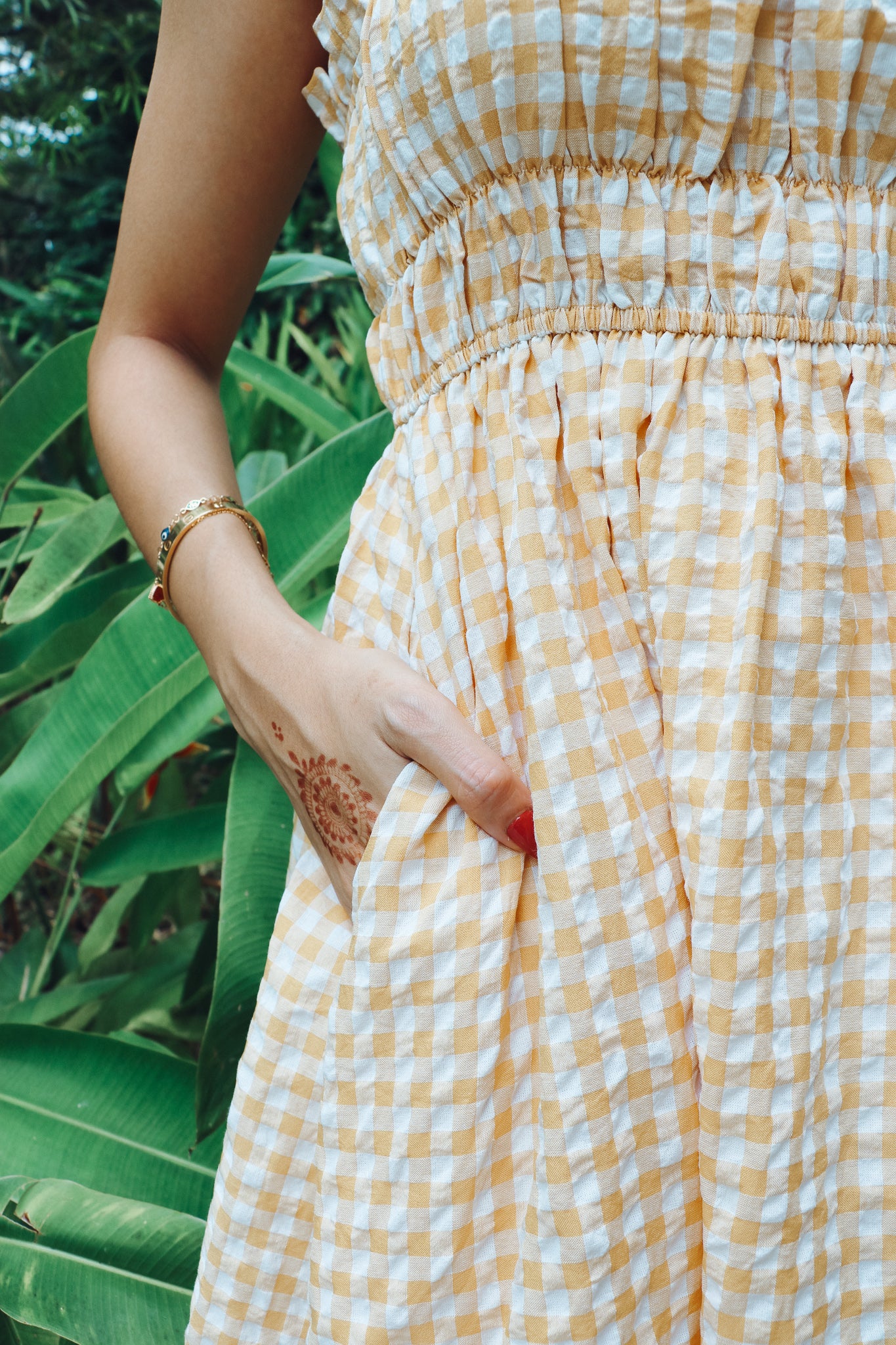 Bella Dress in Yellow