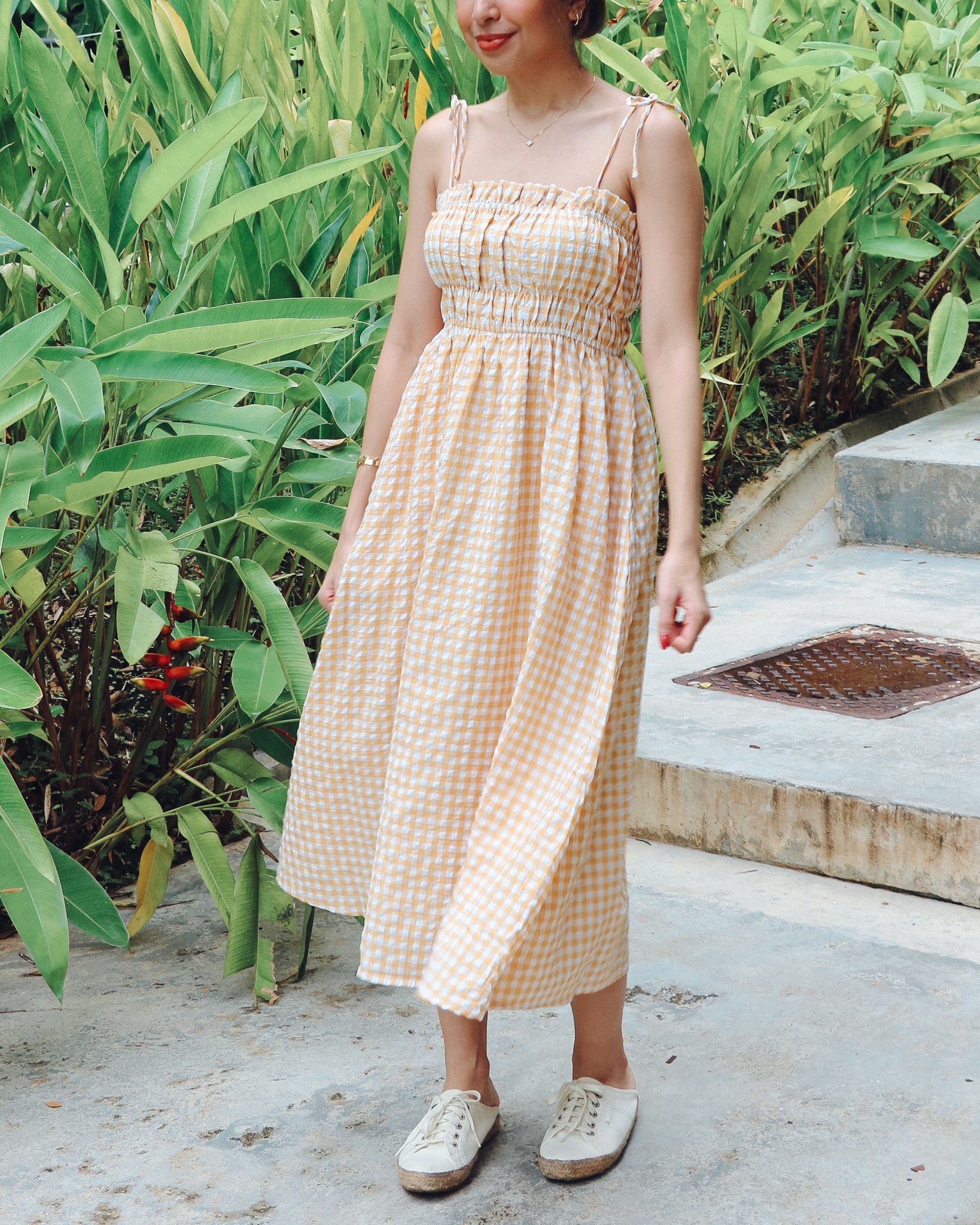 Bella Dress in Yellow