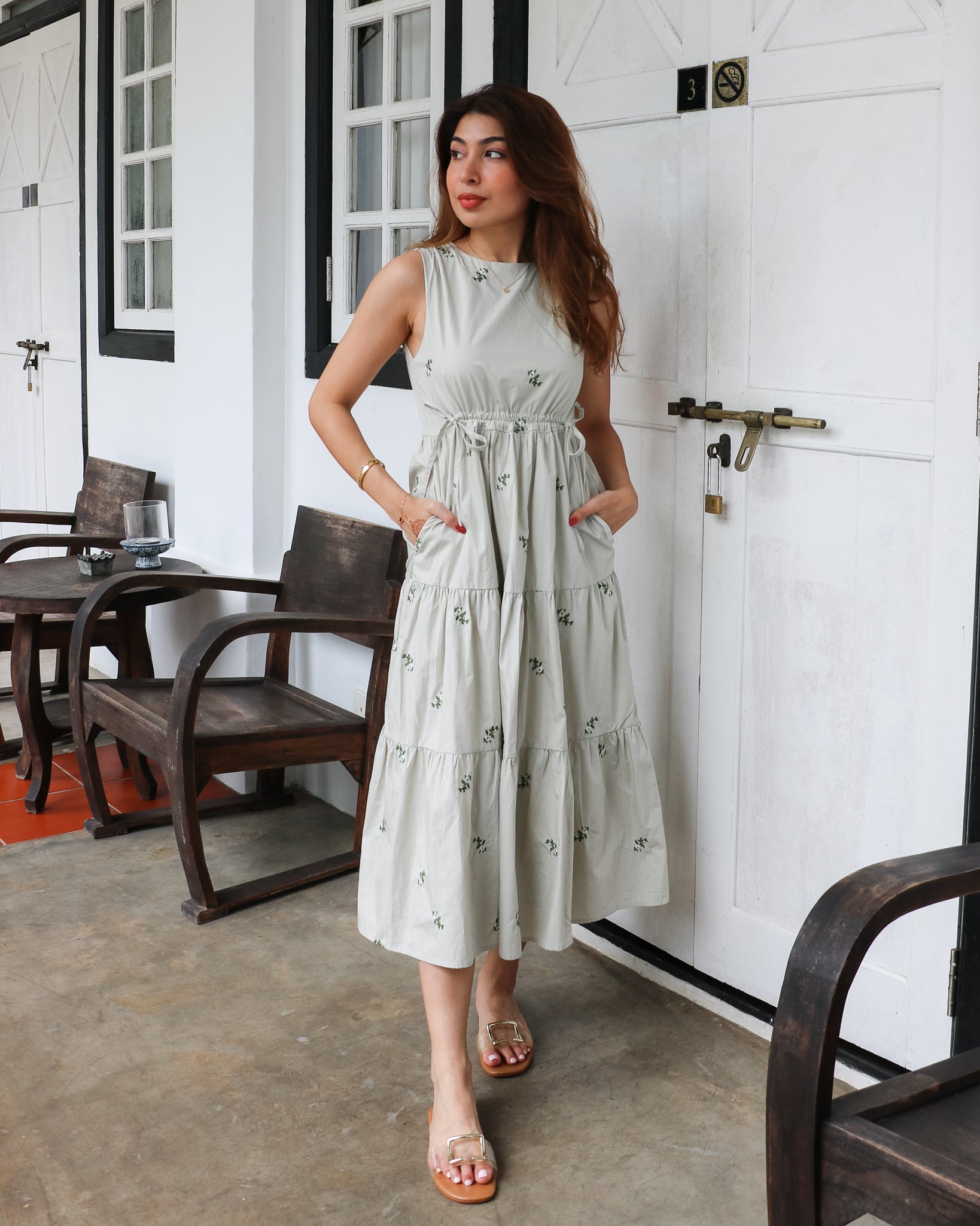 Shannon Dress in Mint