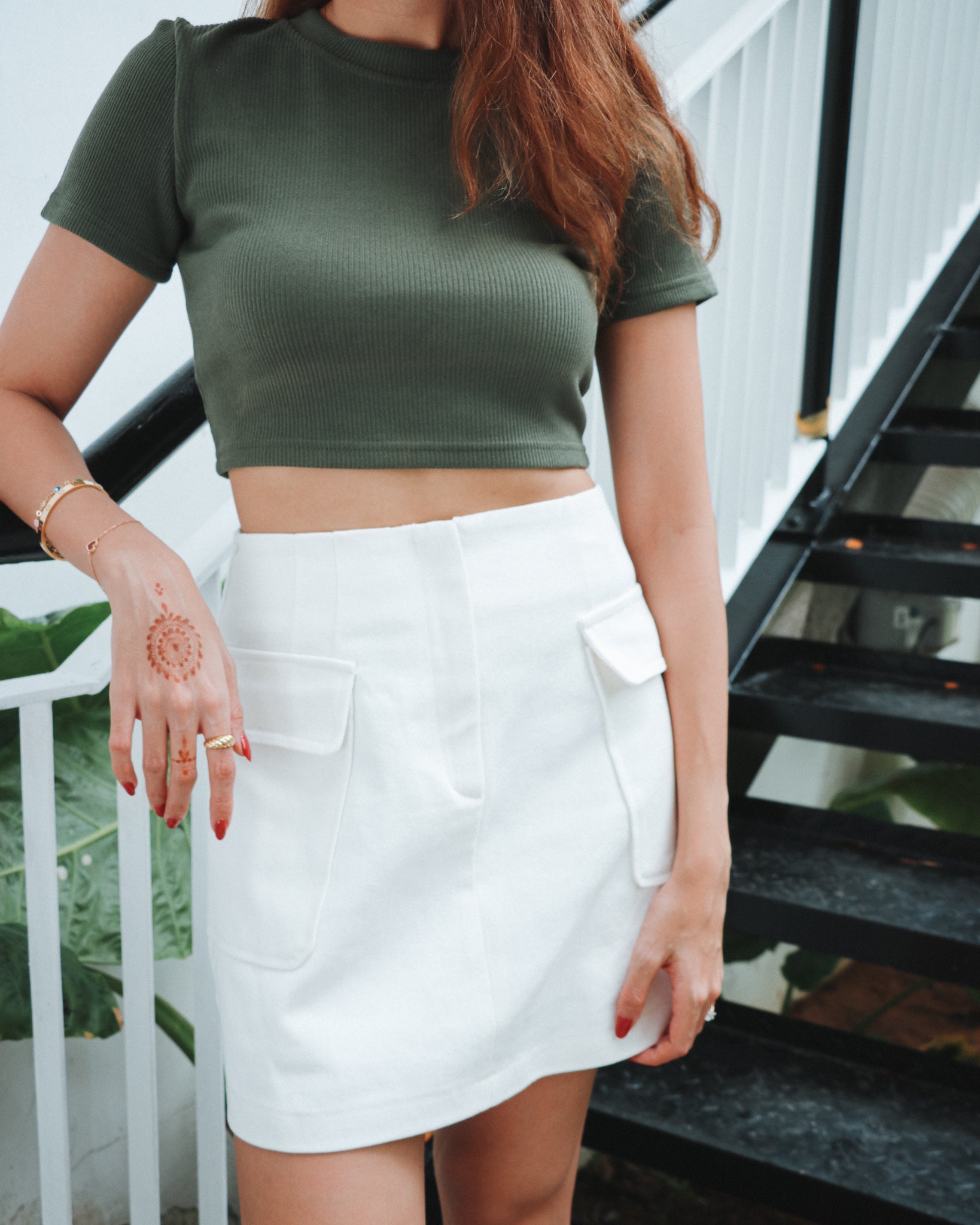 Chelsea Skorts in White