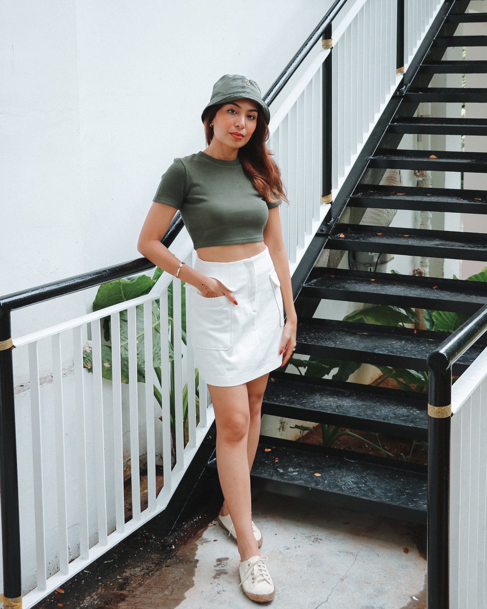 Chelsea Skorts in White