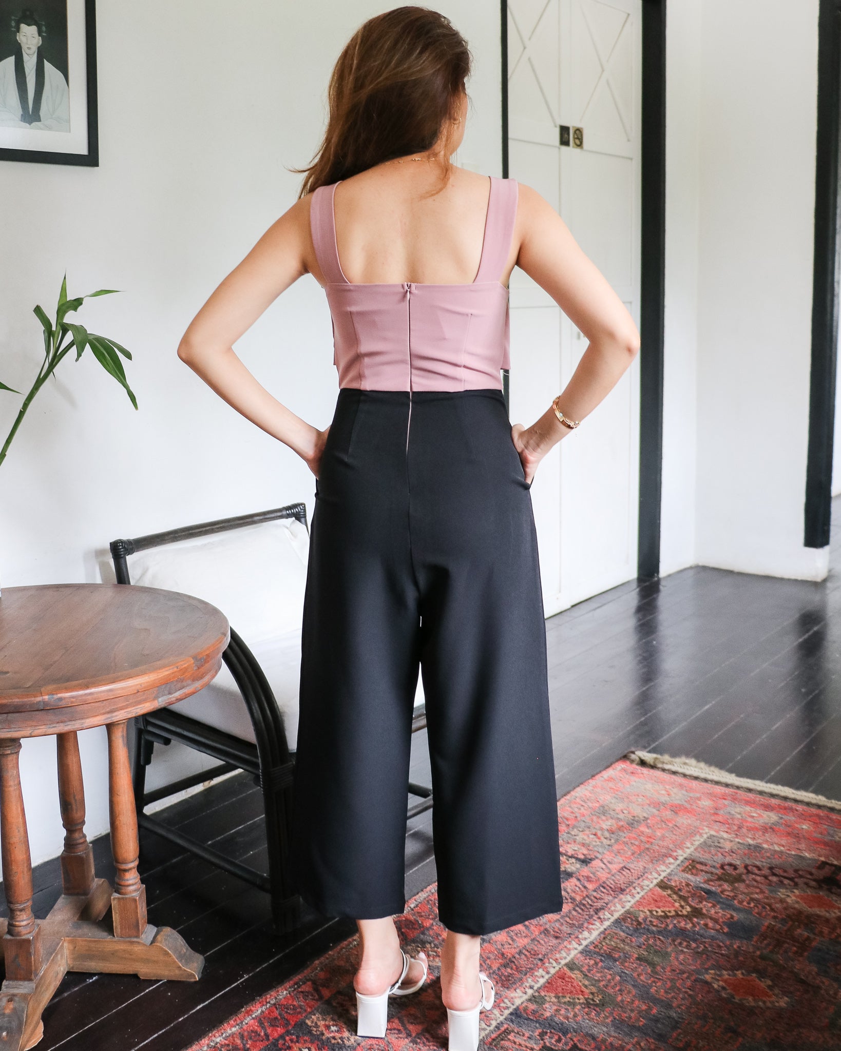 Bonnie Jumpsuit in Pink