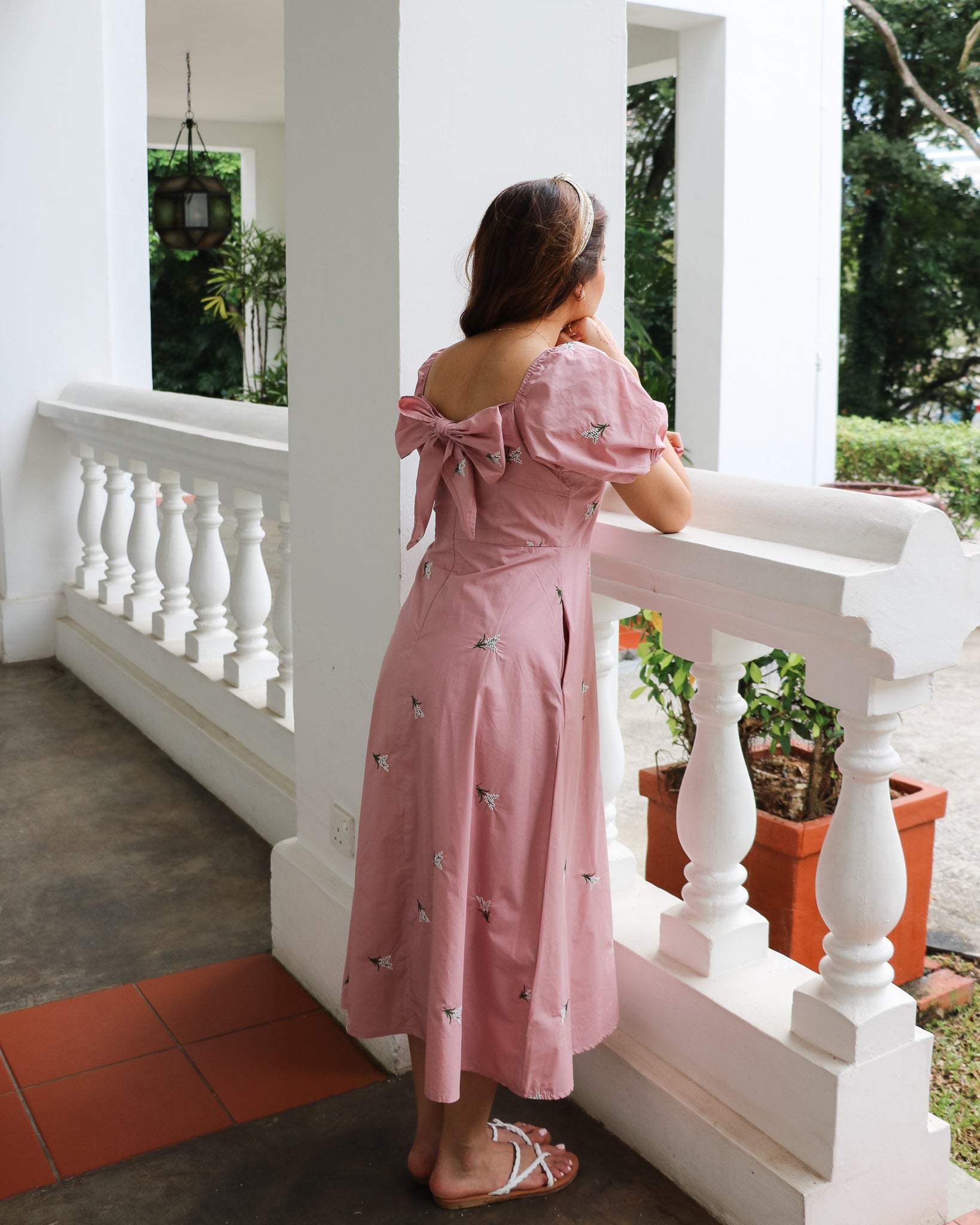 Lydia Dress in Pink