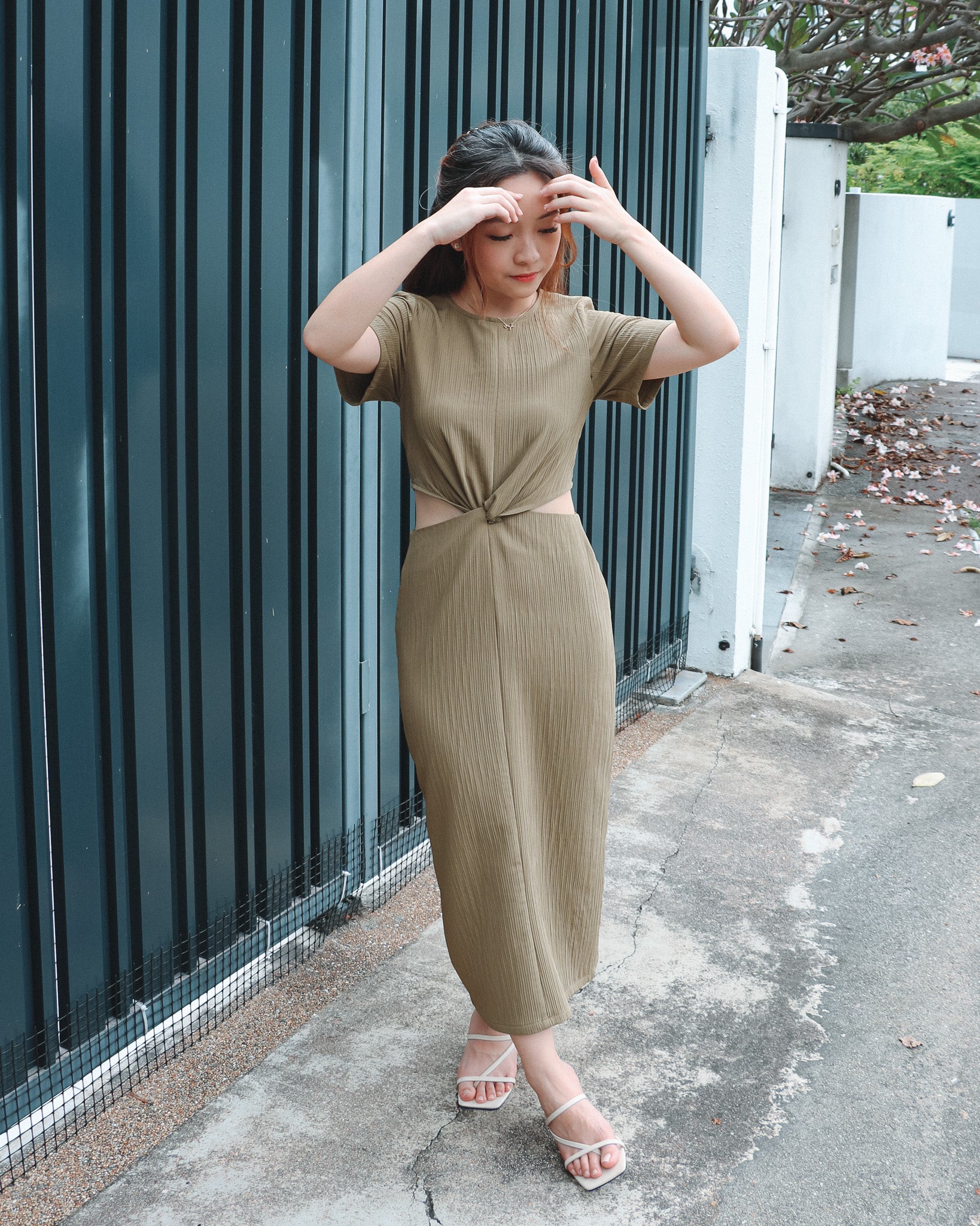 Cheyenne Dress in Olive