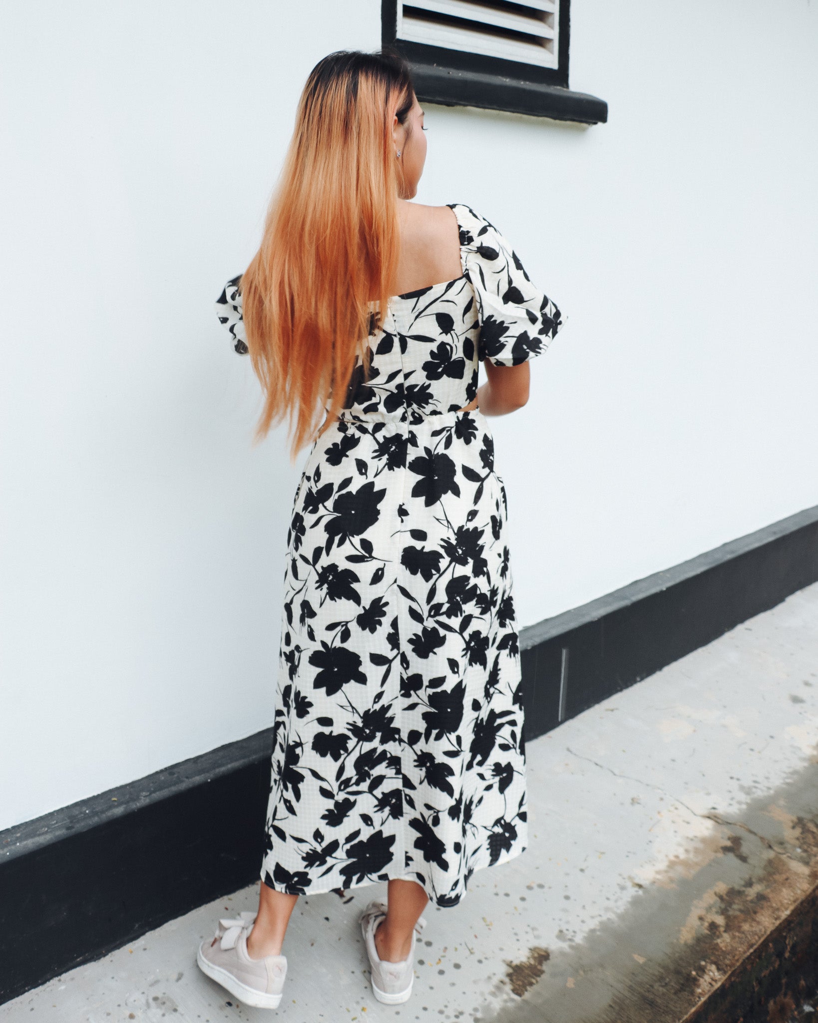 Candace Dress in White