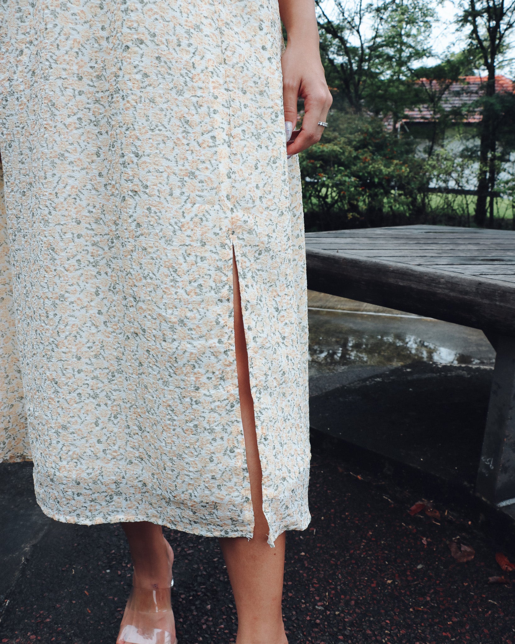 Naomi Dress in Yellow