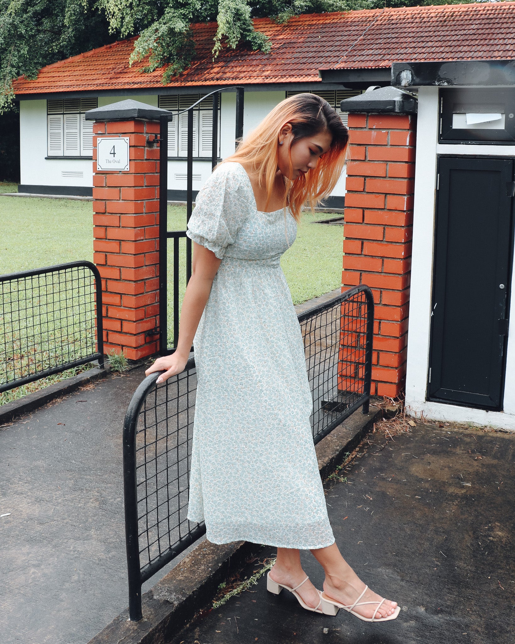 Naomi Dress in Green