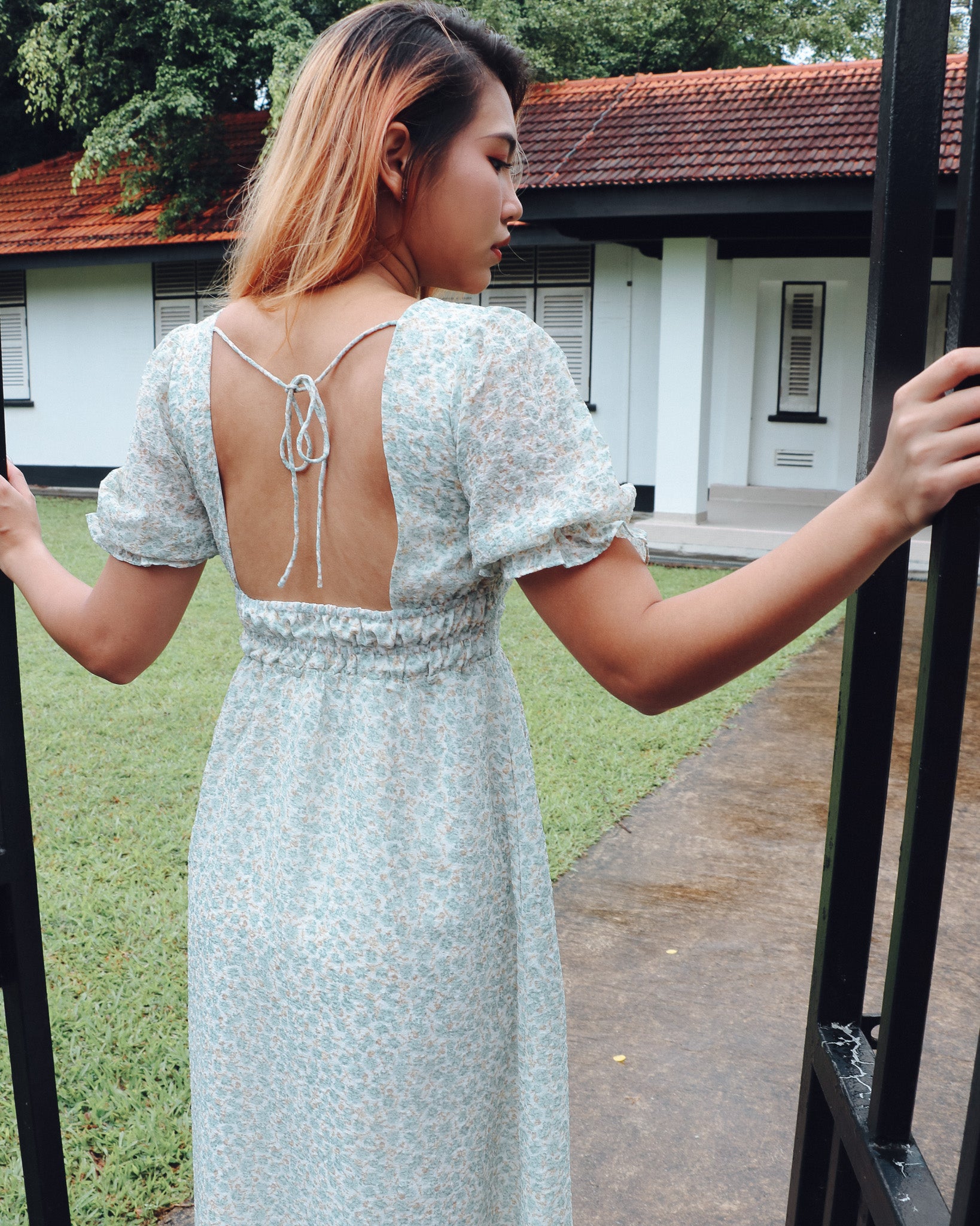 Naomi Dress in Green