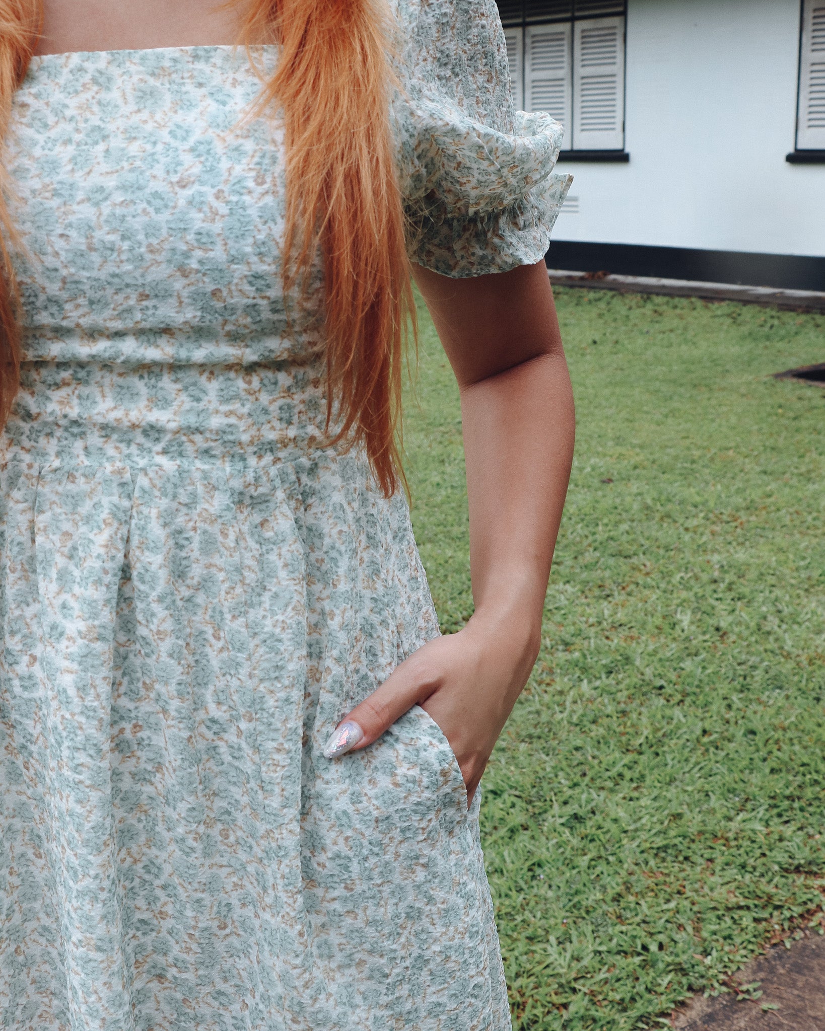 Naomi Dress in Green