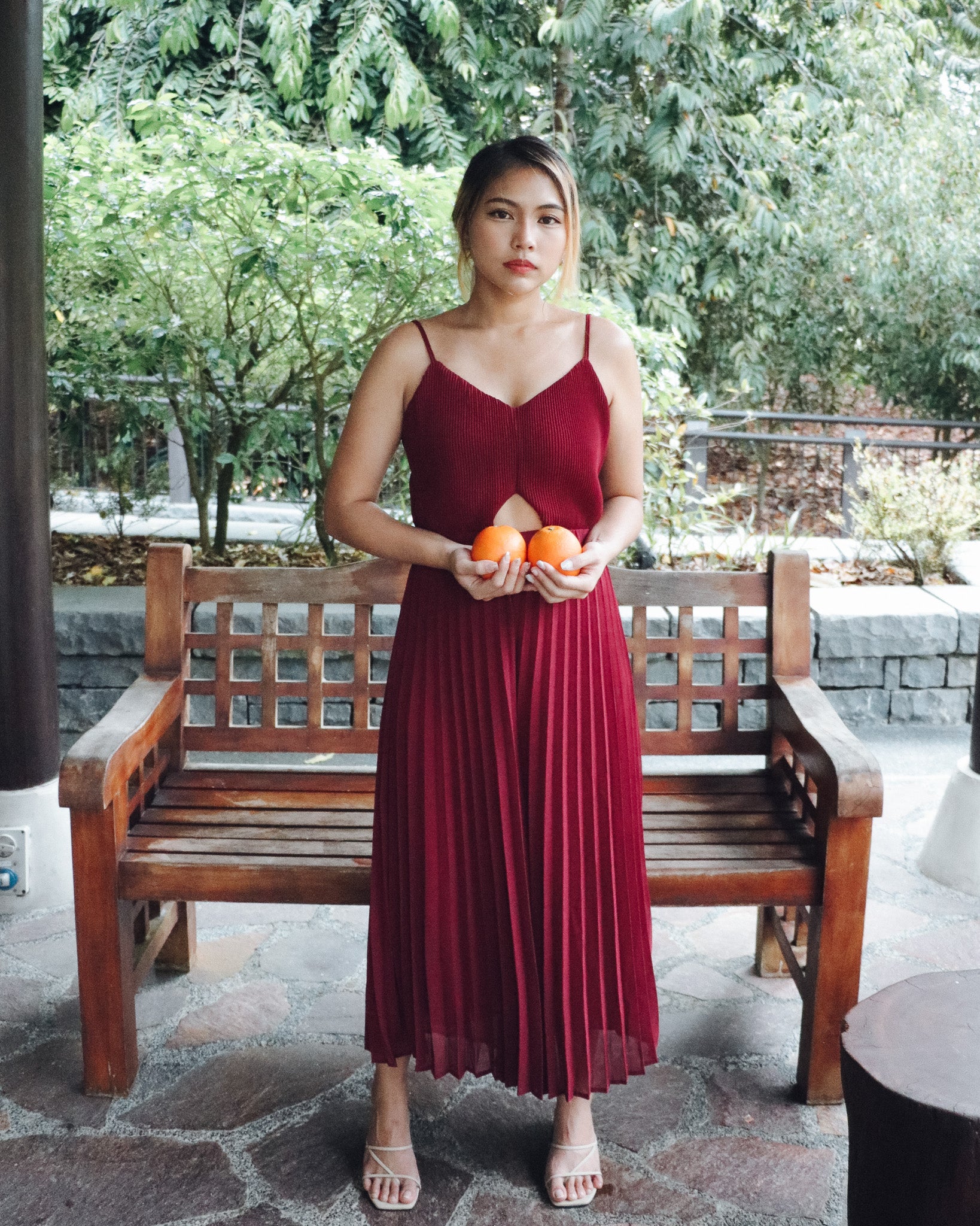 *BACK IN STOCK* Leighton Jumpsuit in Wine