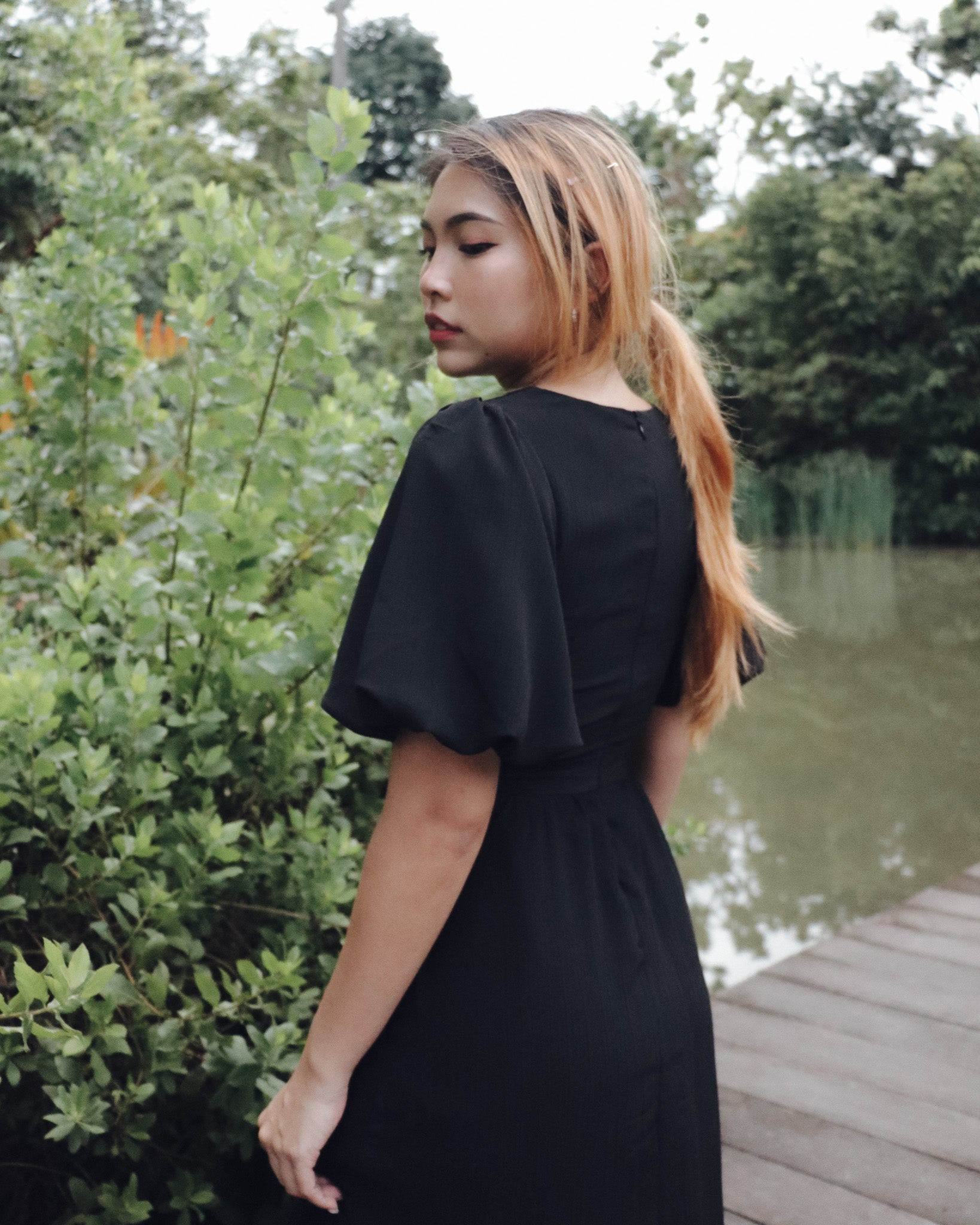 *BACK IN STOCK* Addison Dress in Black