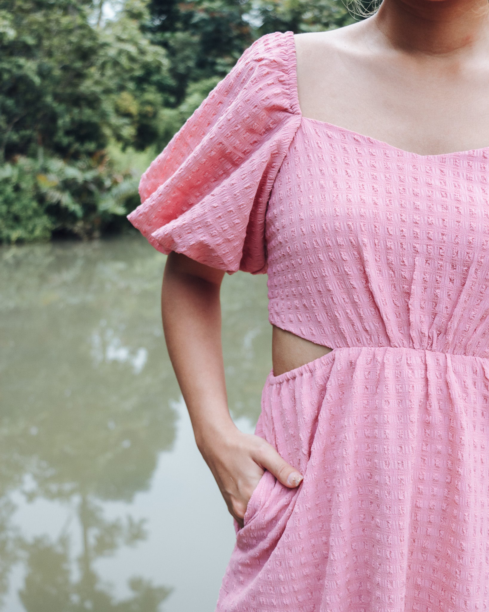 Candace Dress in Pink