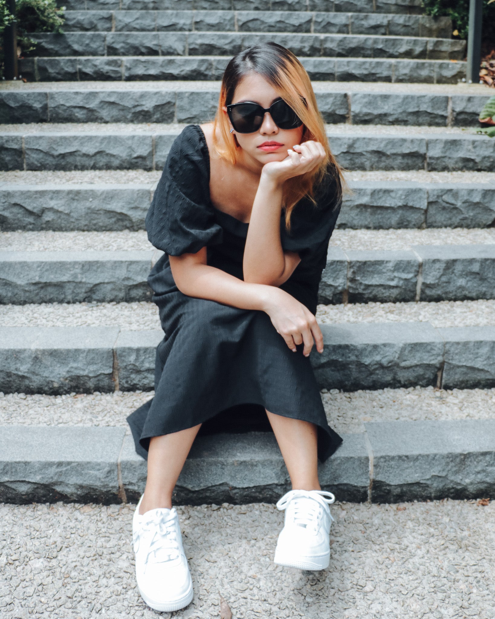 Candace Dress in Black