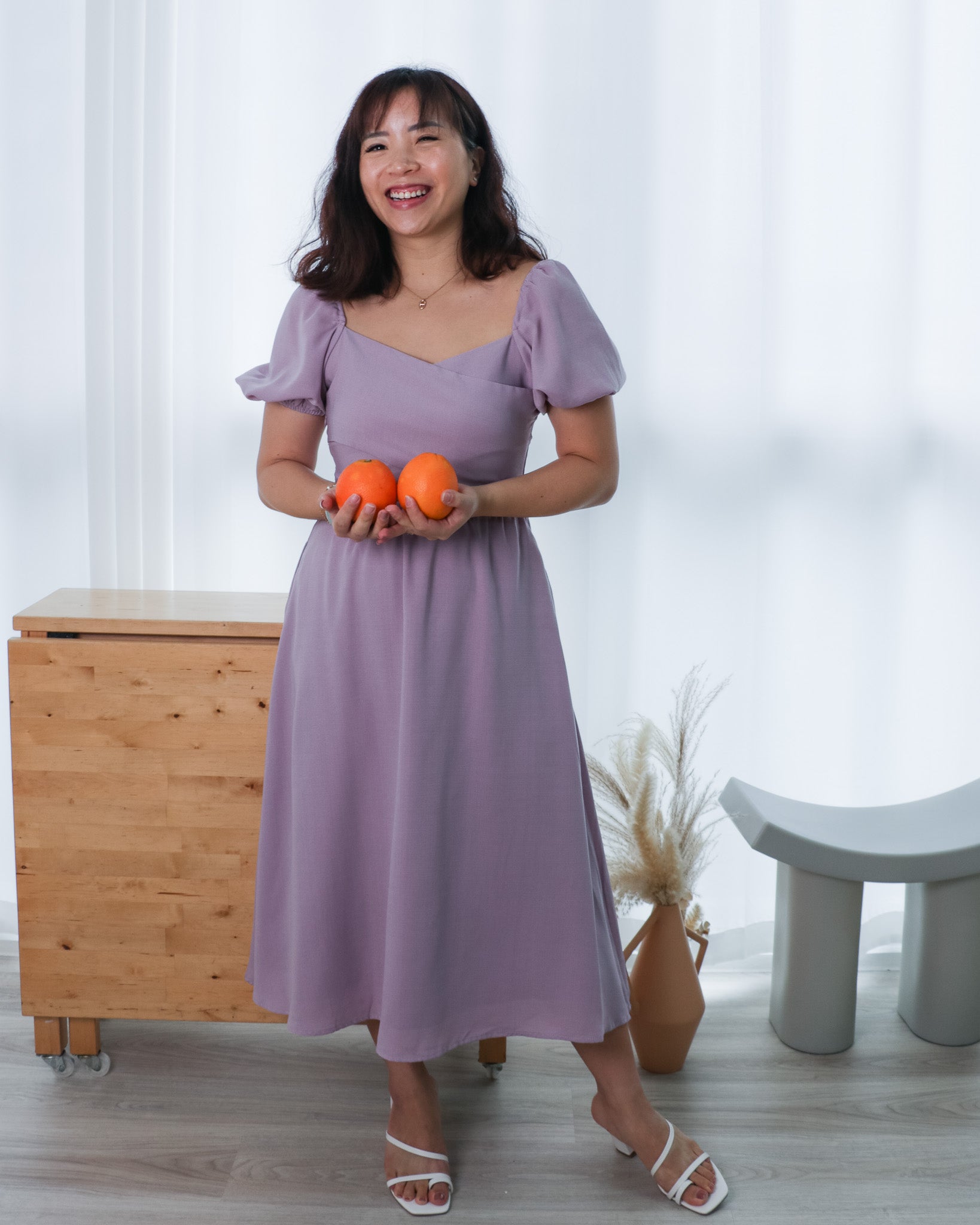 Zoey Dress in Lilac
