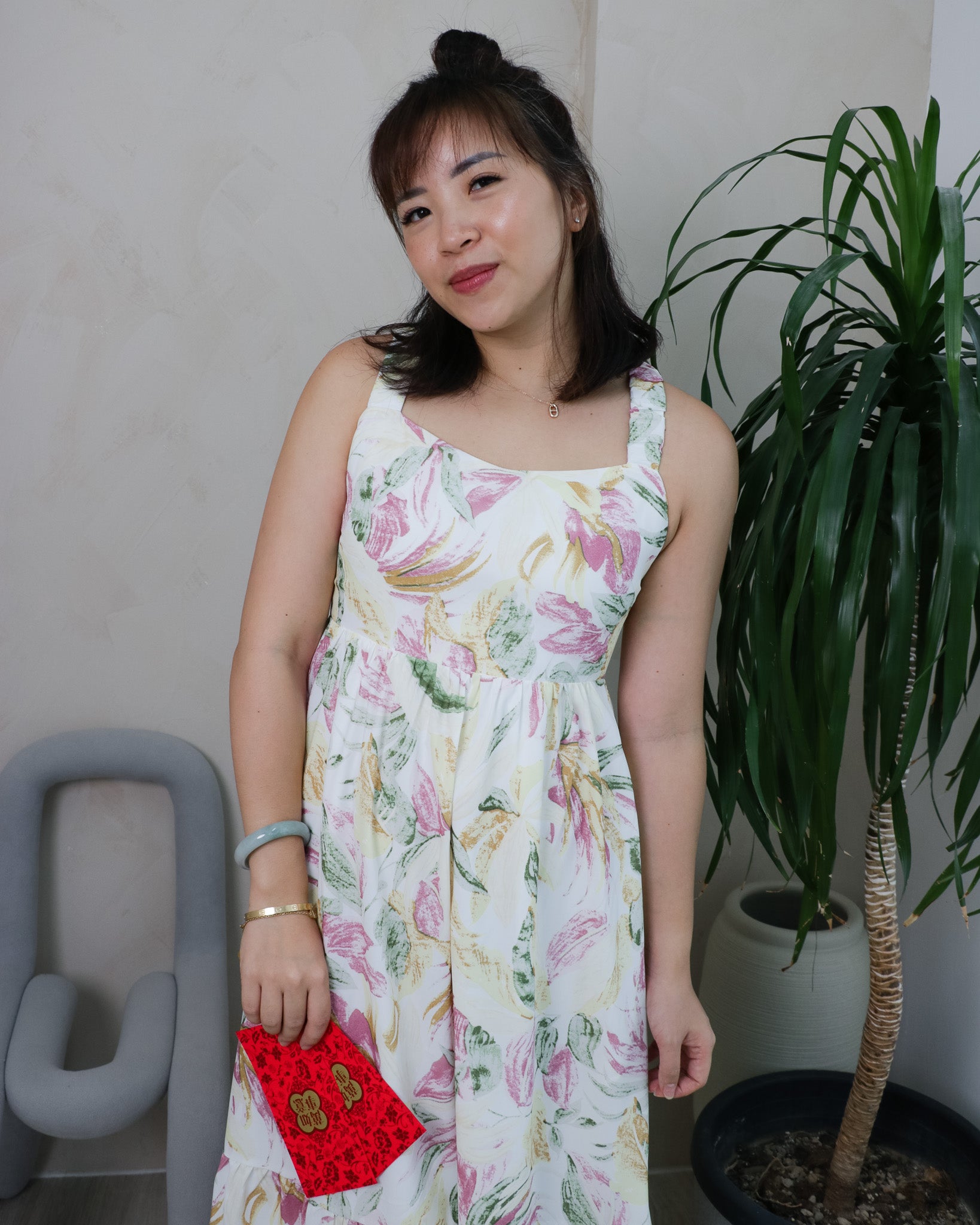 Adeline Dress in Pink