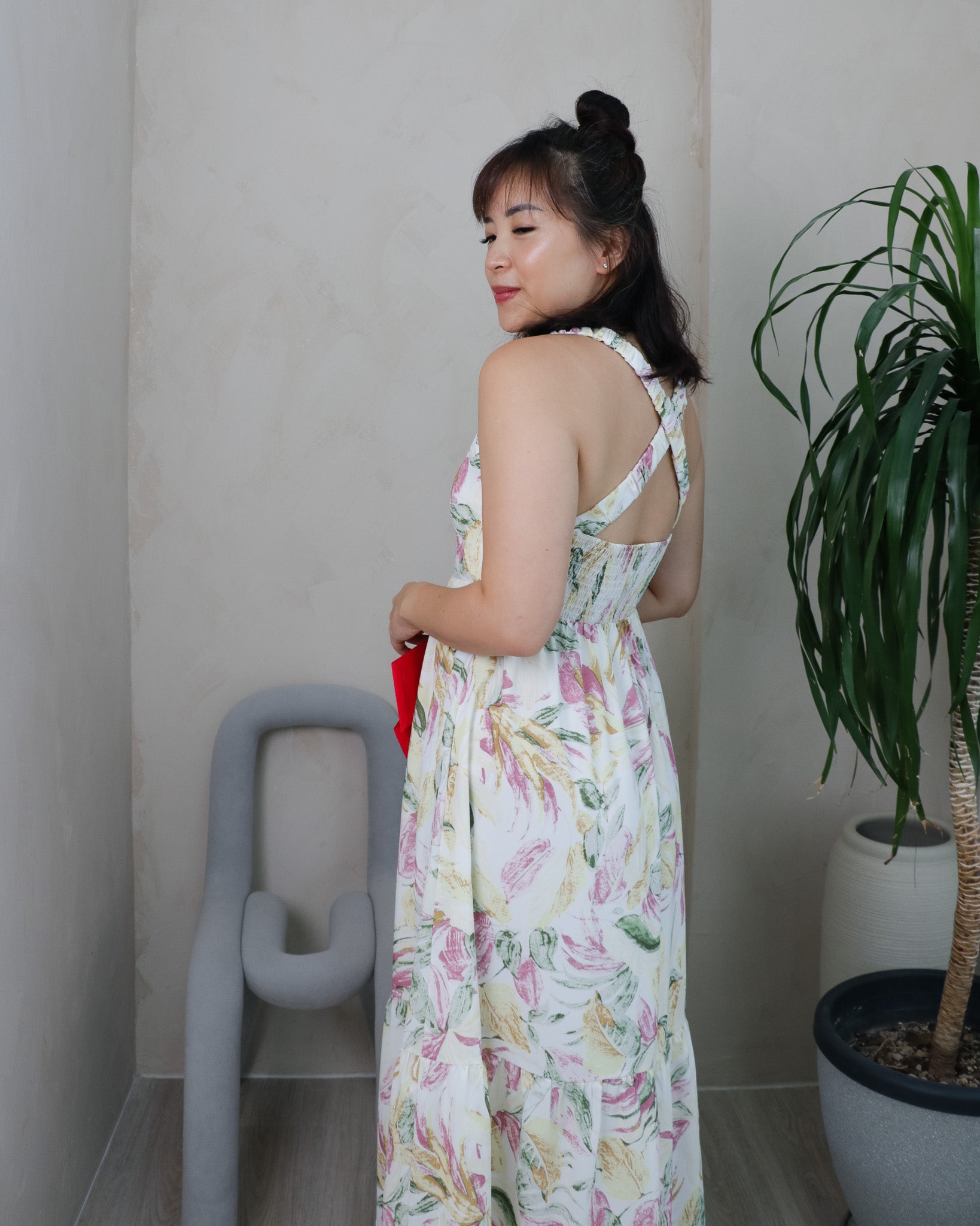 Adeline Dress in Pink