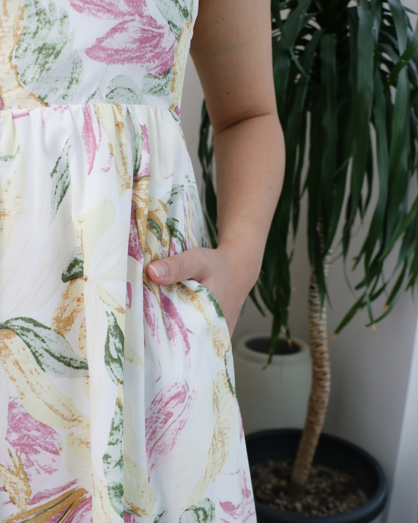 Adeline Dress in Pink