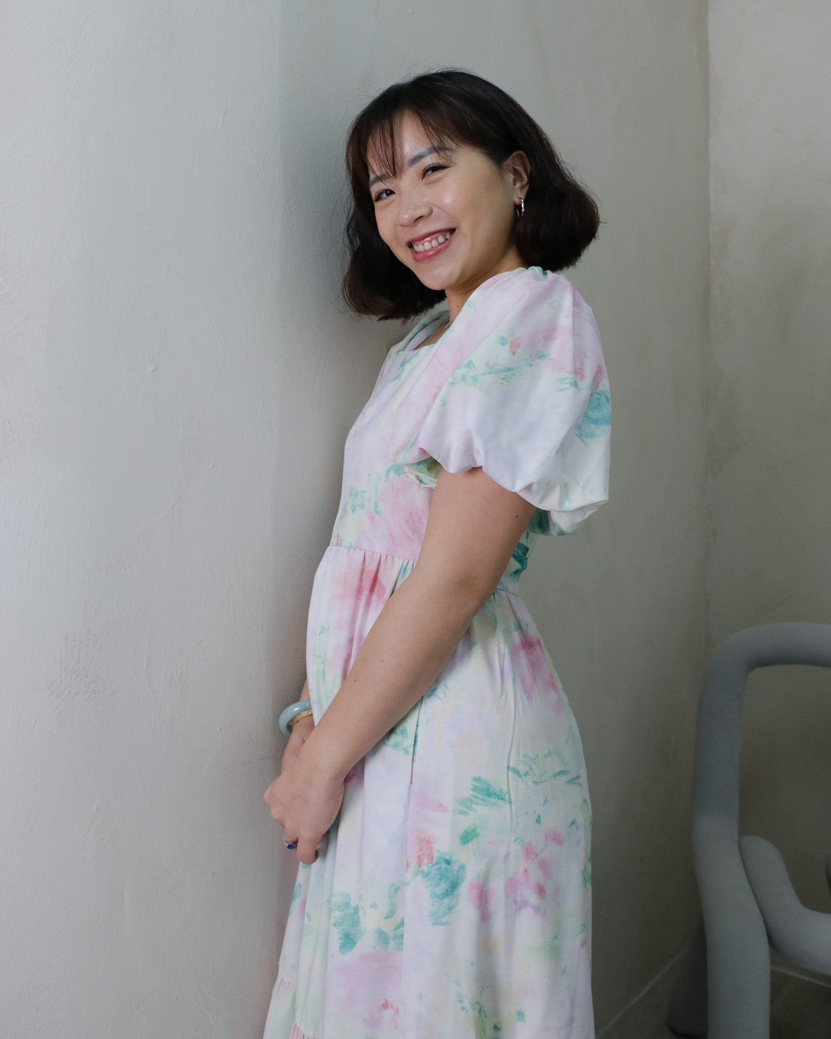 Sophia Dress in Watercolour