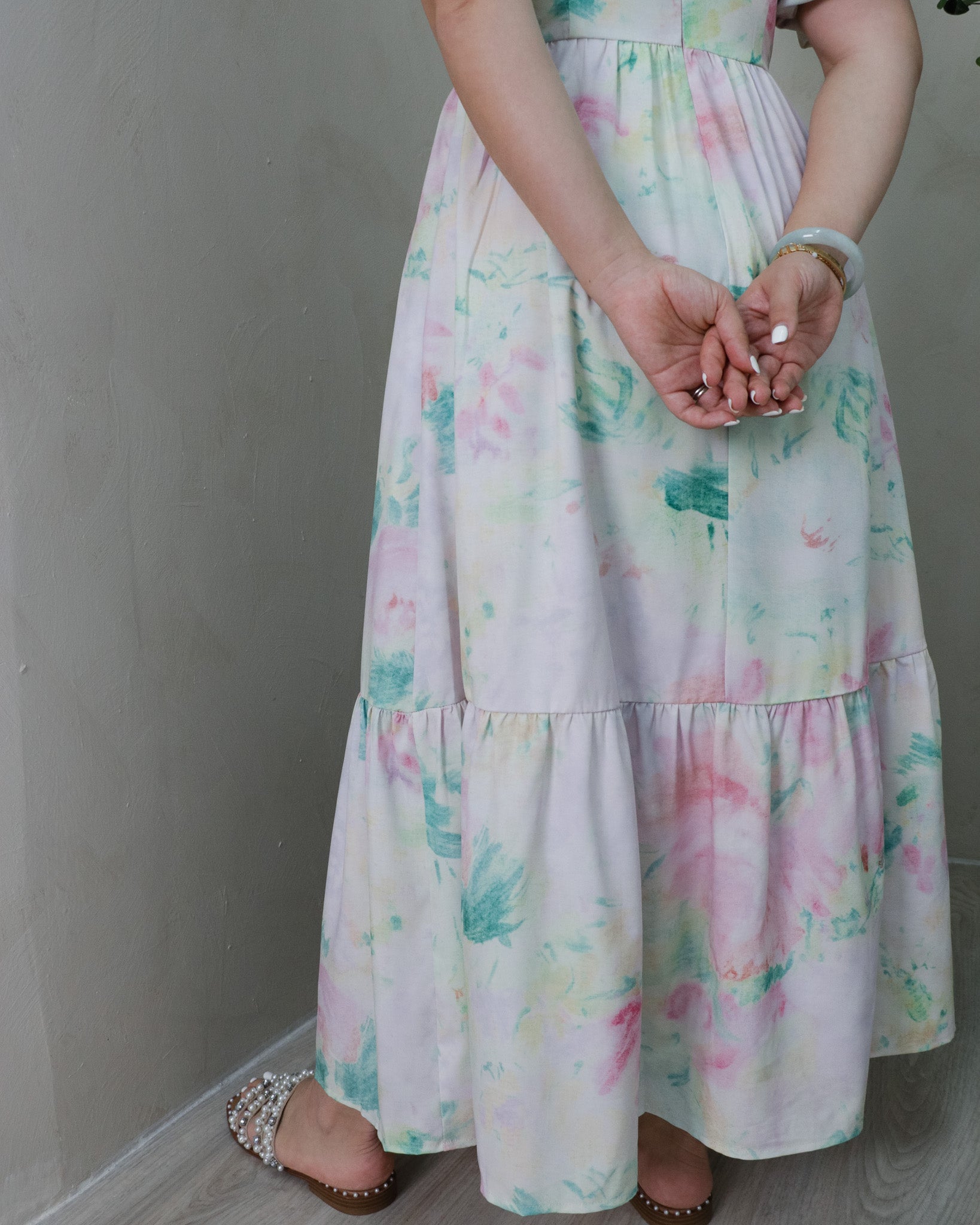 Sophia Dress in Watercolour