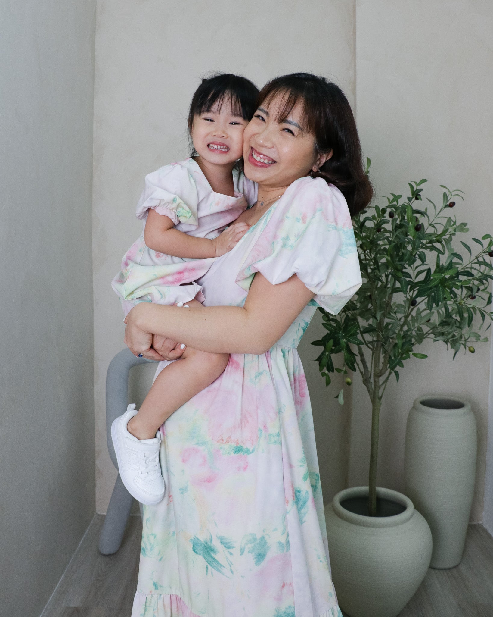 Charlotte Dress in Watercolour