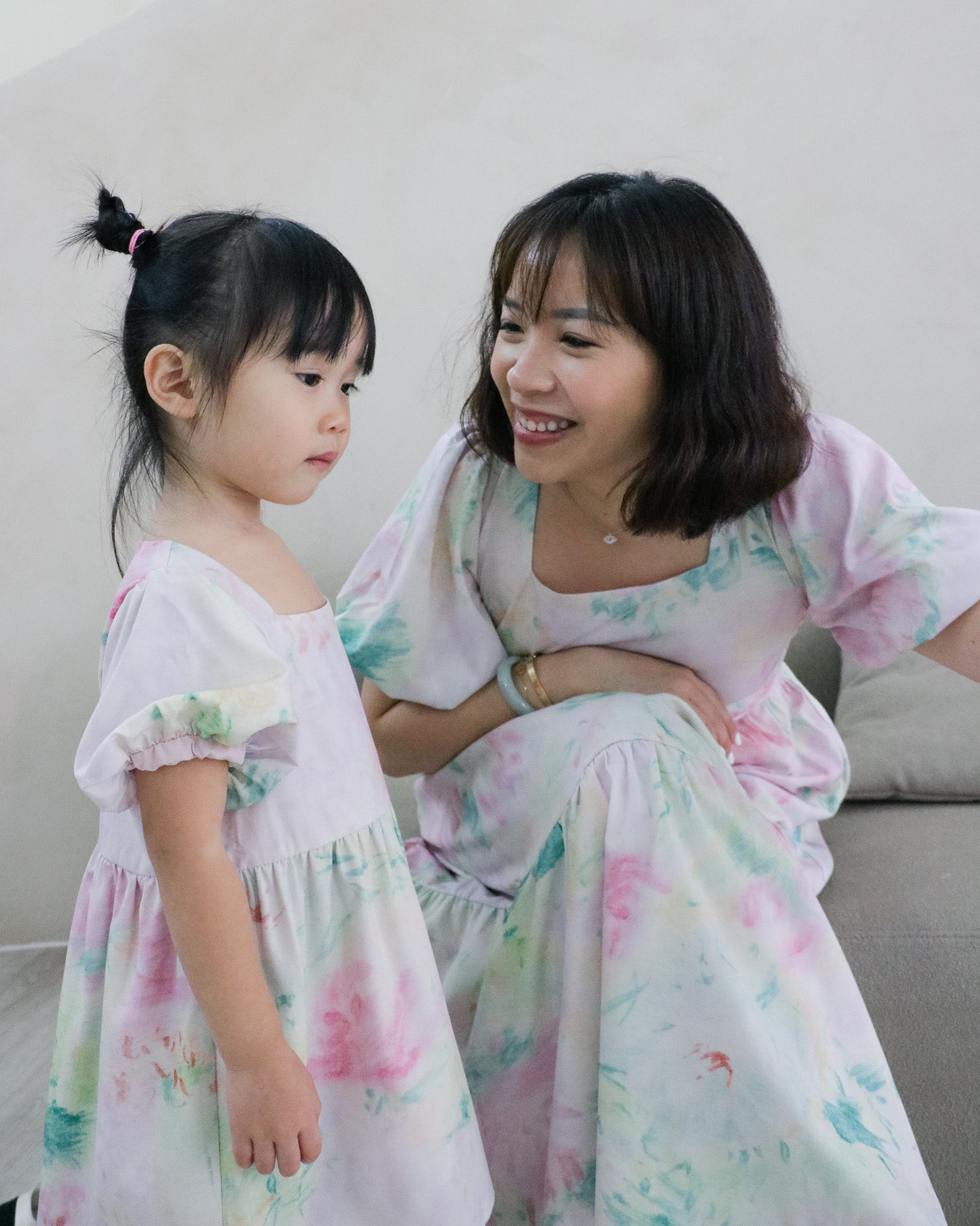 Charlotte Dress in Watercolour