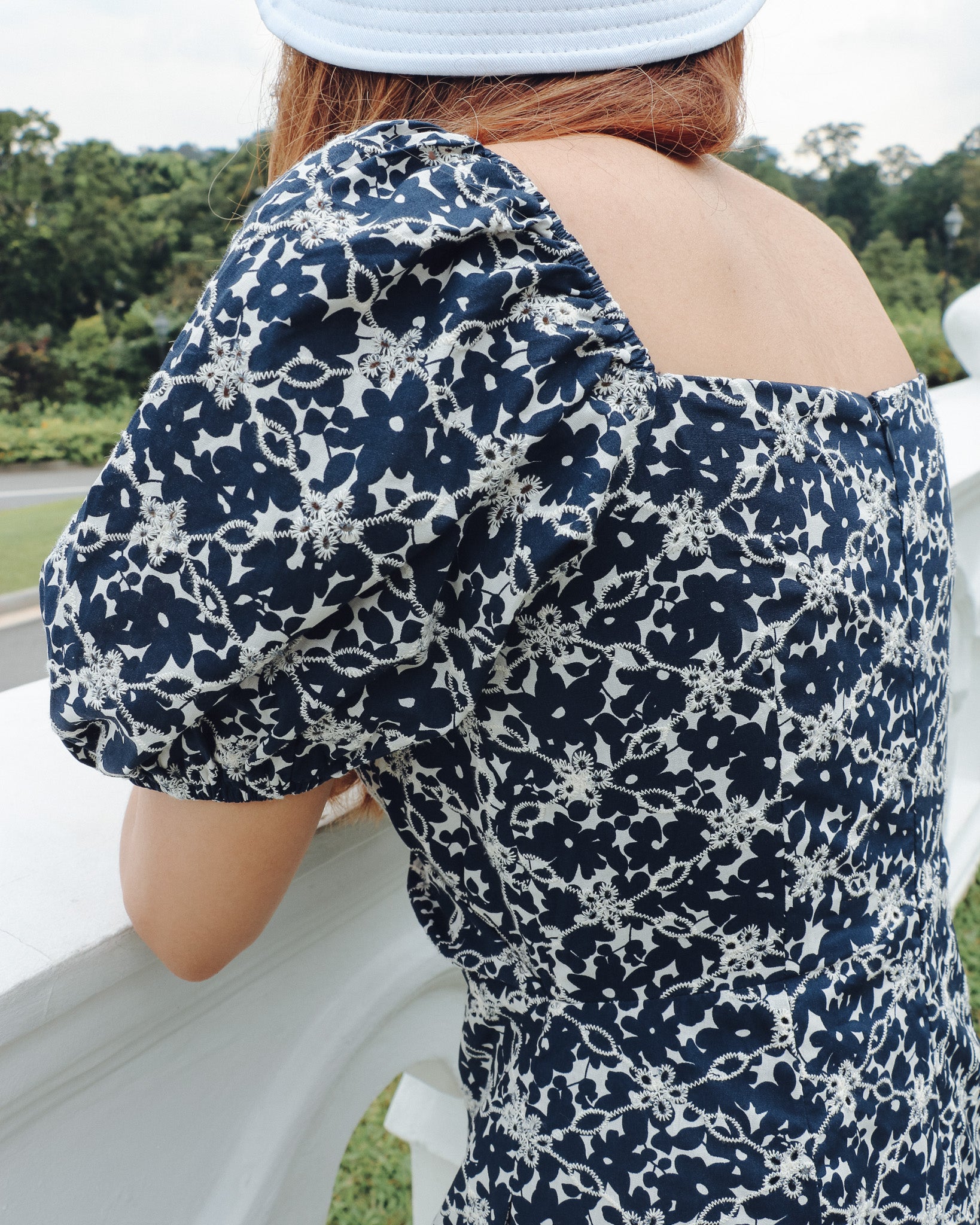 Natalie Romper in Navy