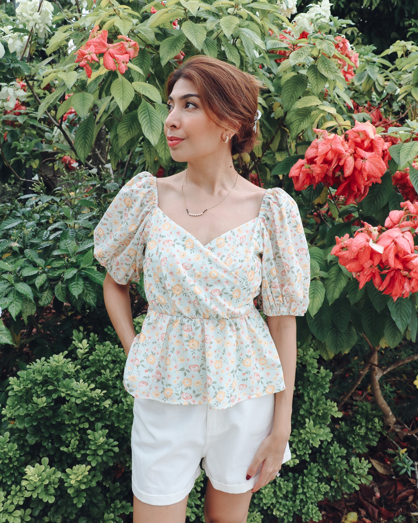 Savannah Top in Green