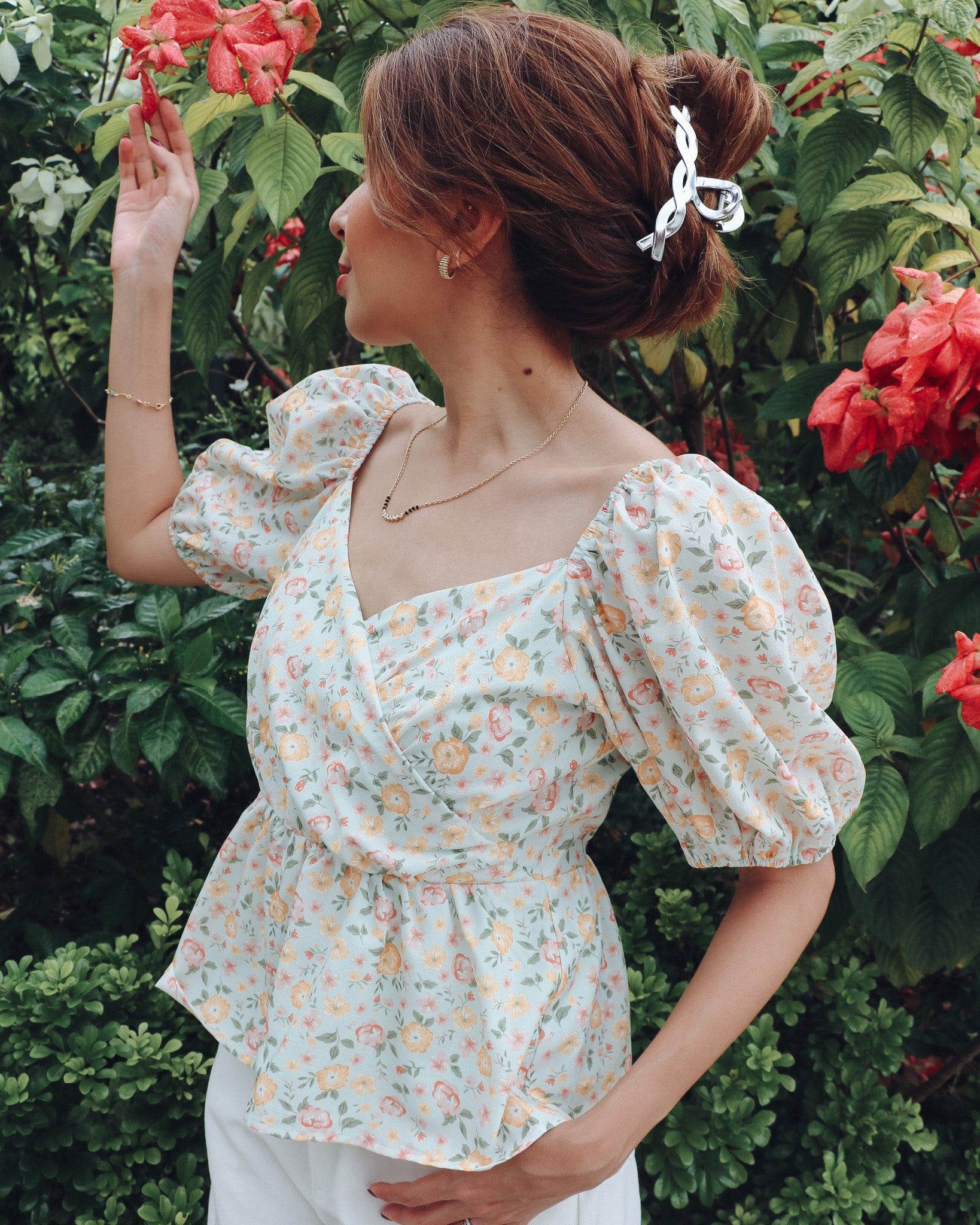 Savannah Top in Green