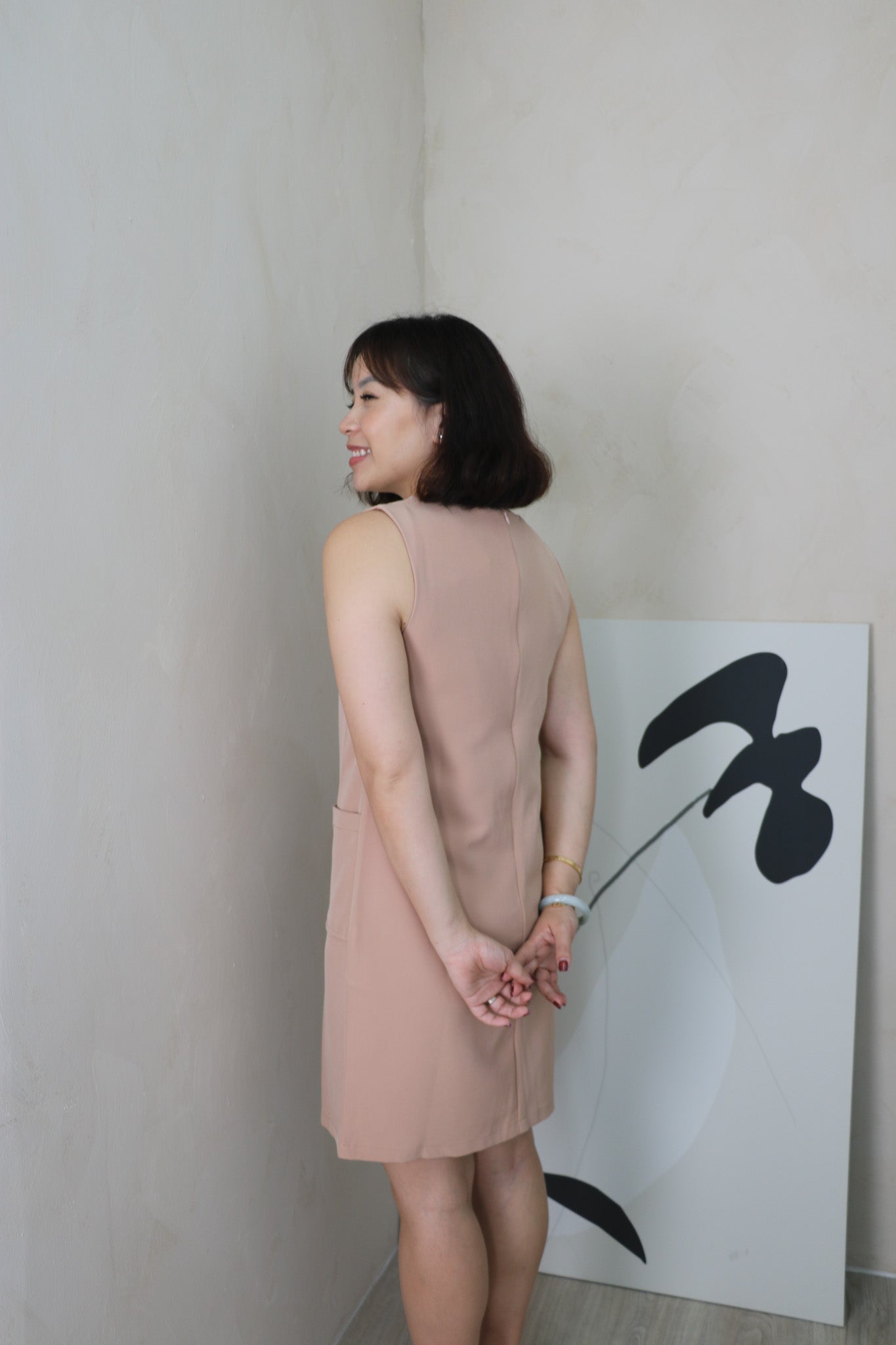 [Jenesyss] Gillian Dress in Blush