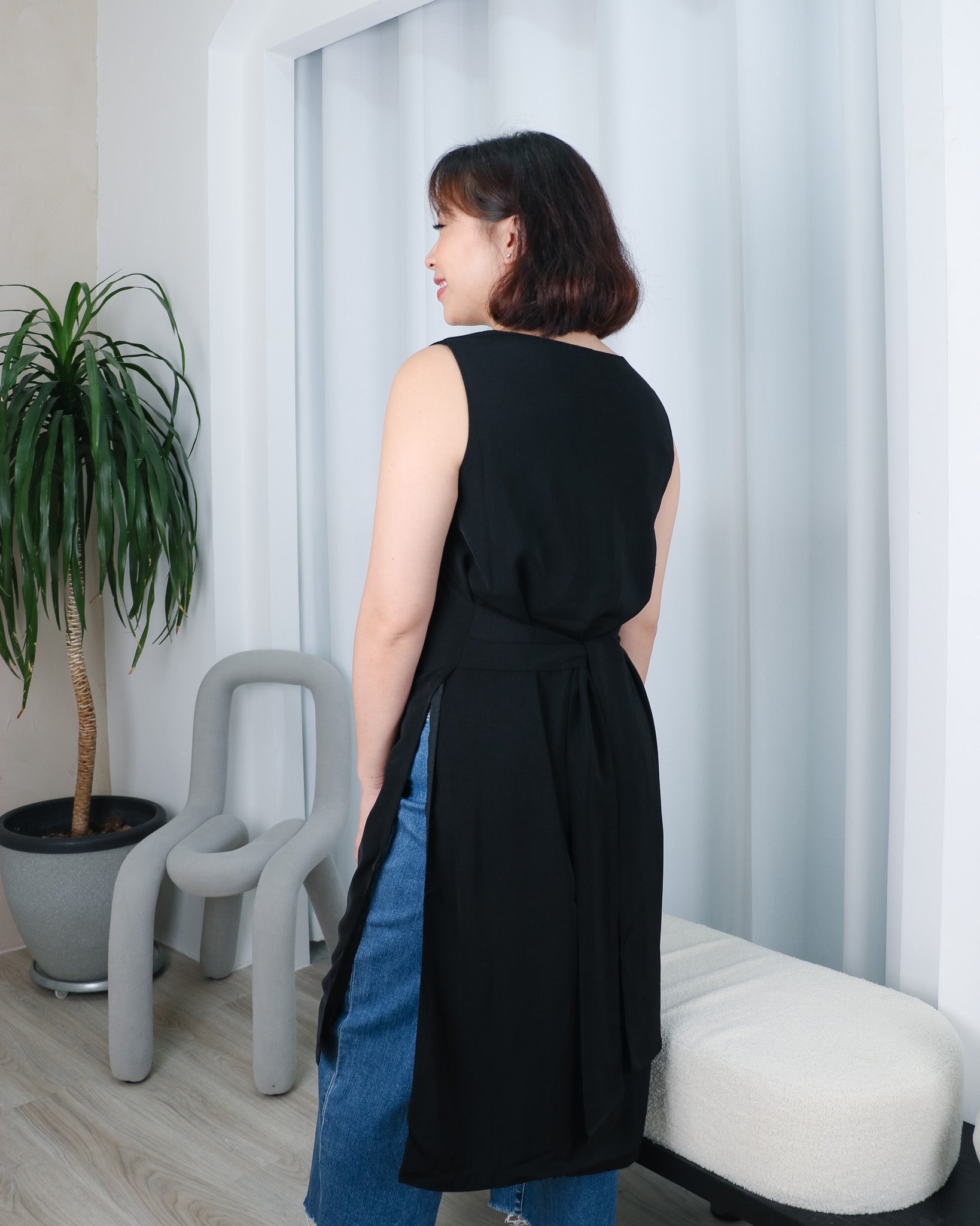 [Jenesyss] Tavia Tunic in Black