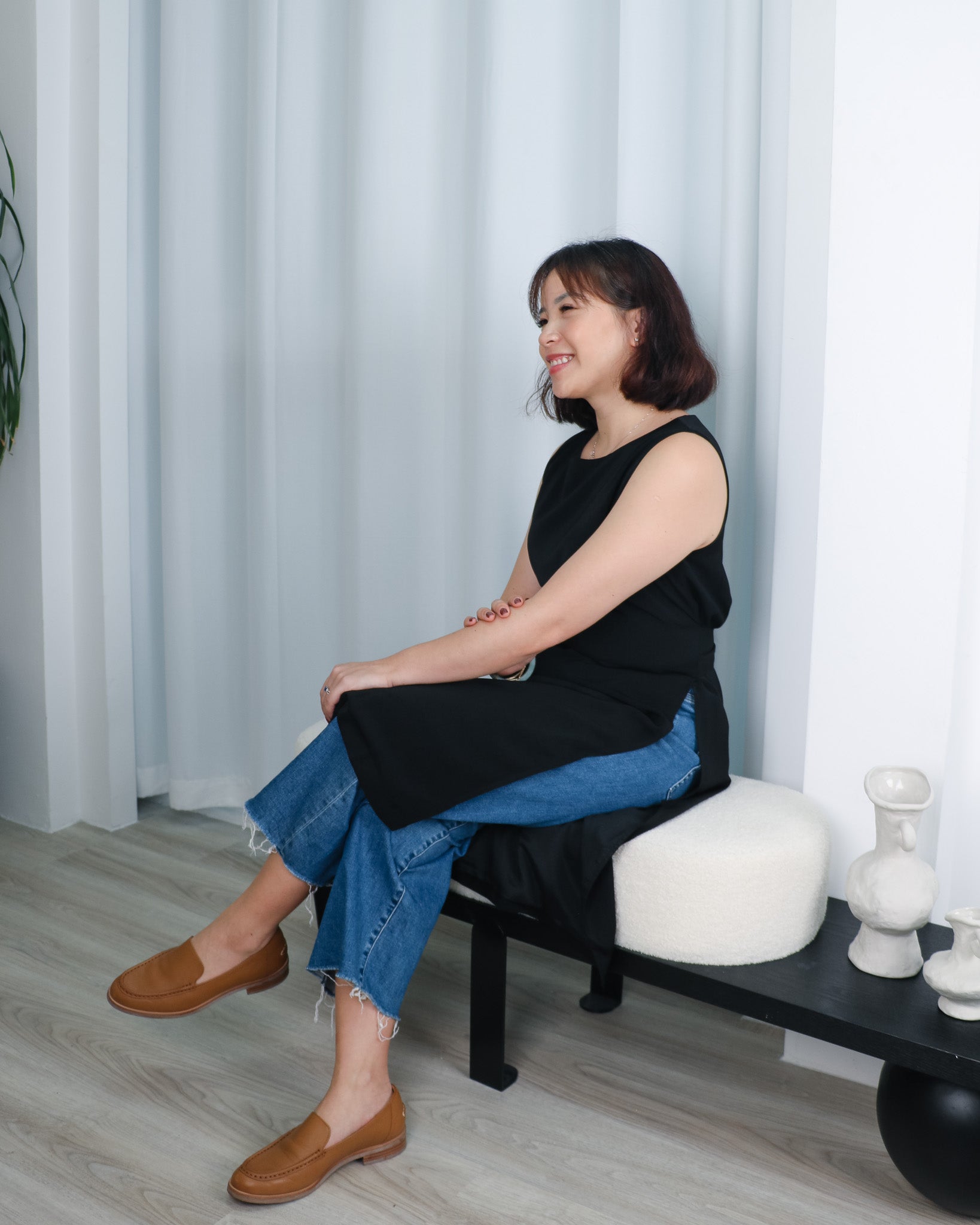 [Jenesyss] Tavia Tunic in Black