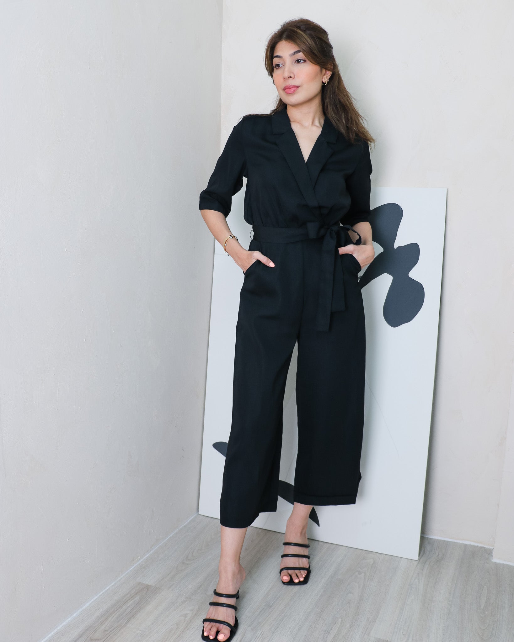 [Jenesyss] Phoebe Jumpsuit in Black