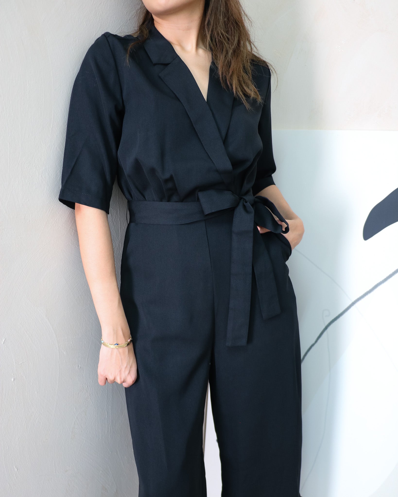 [Jenesyss] Phoebe Jumpsuit in Black