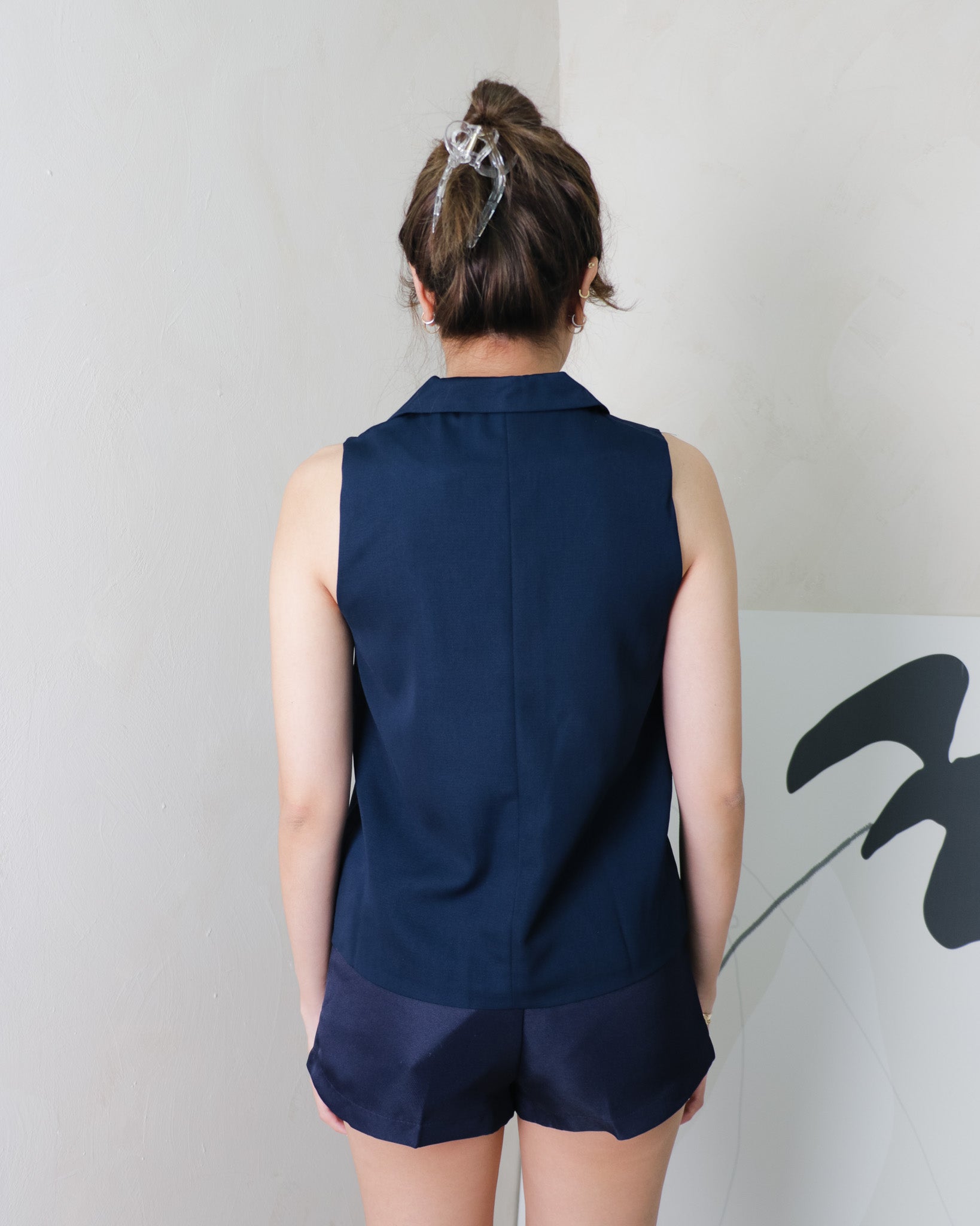 [Jenesyss] Verin Vest in Navy