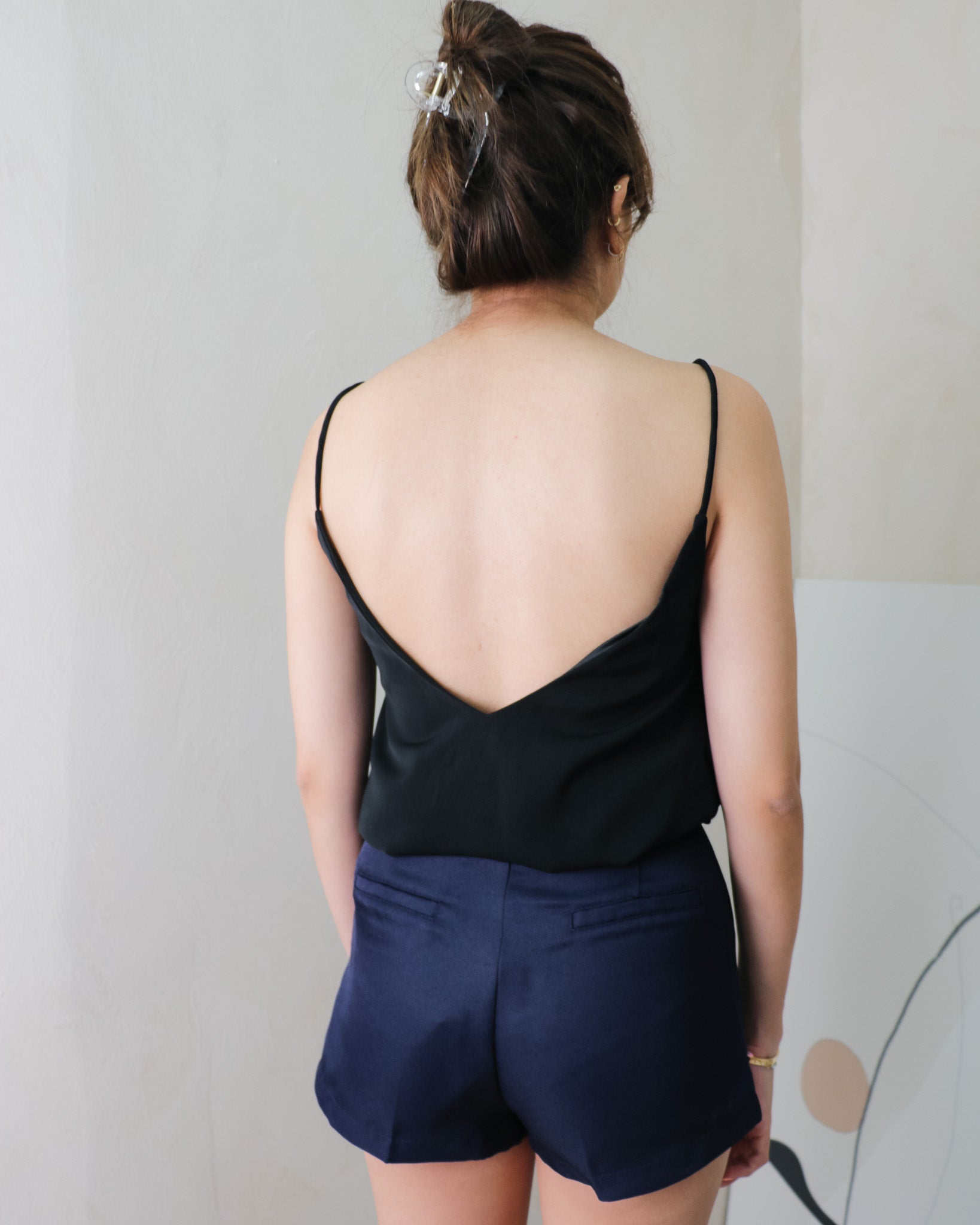 [Jenesyss] Ria Shorts in Navy