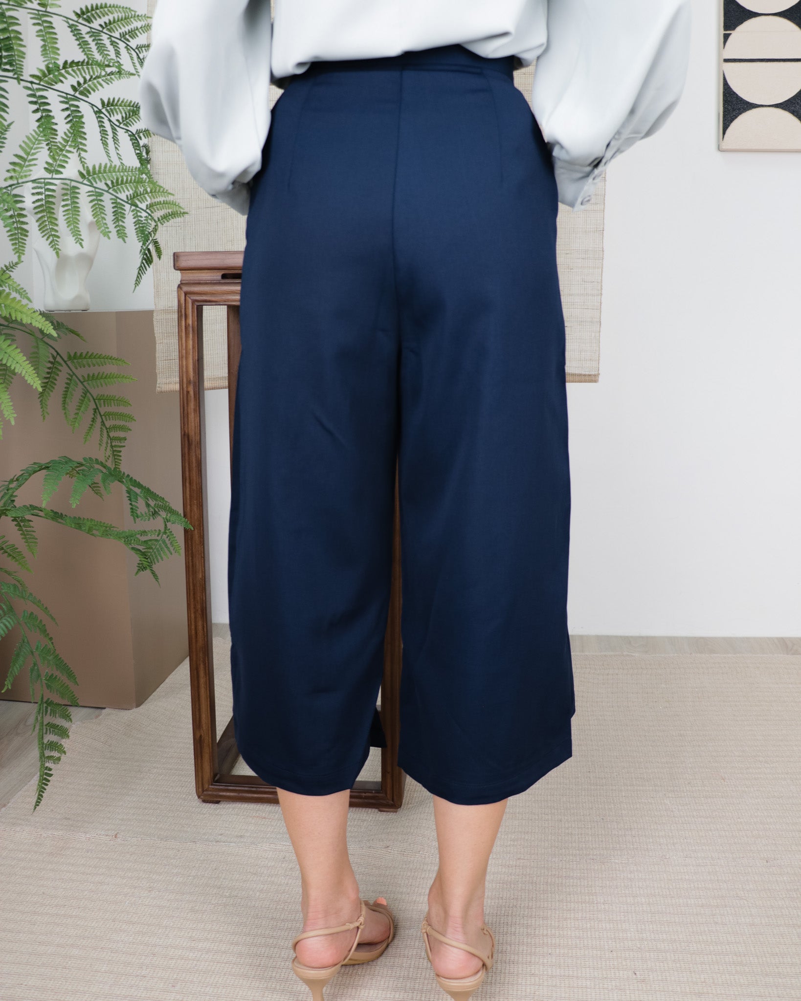 [Jenesyss] Charmaine Culottes in Navy Blue