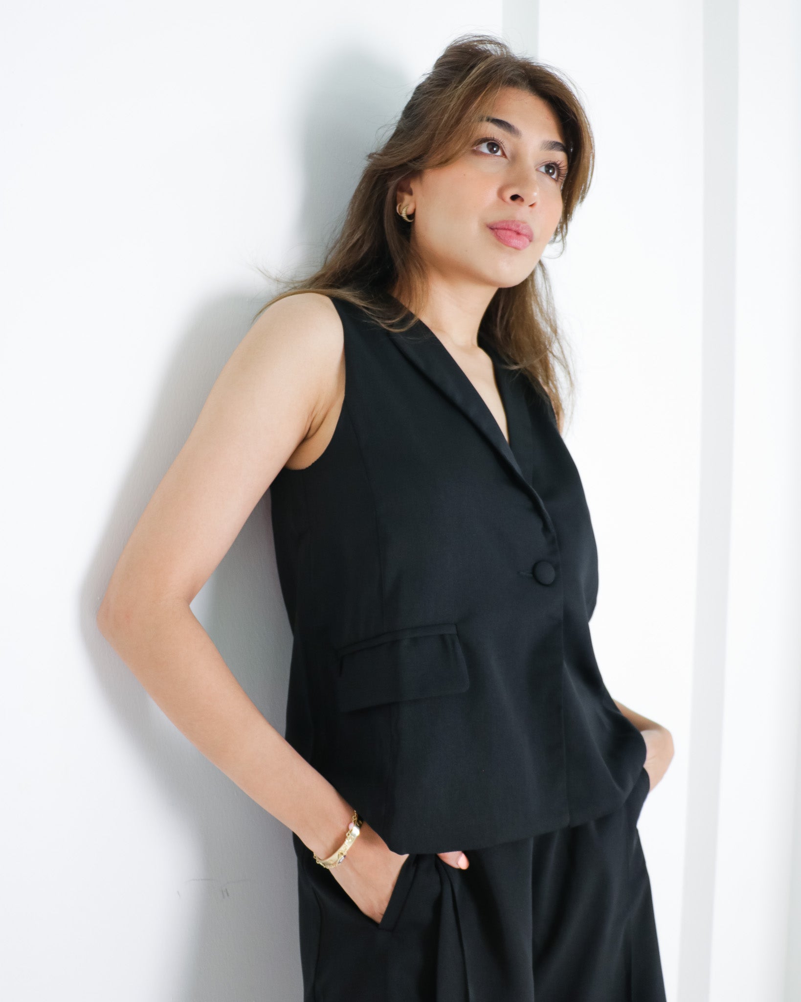 [Jenesyss] Verin Vest in Black